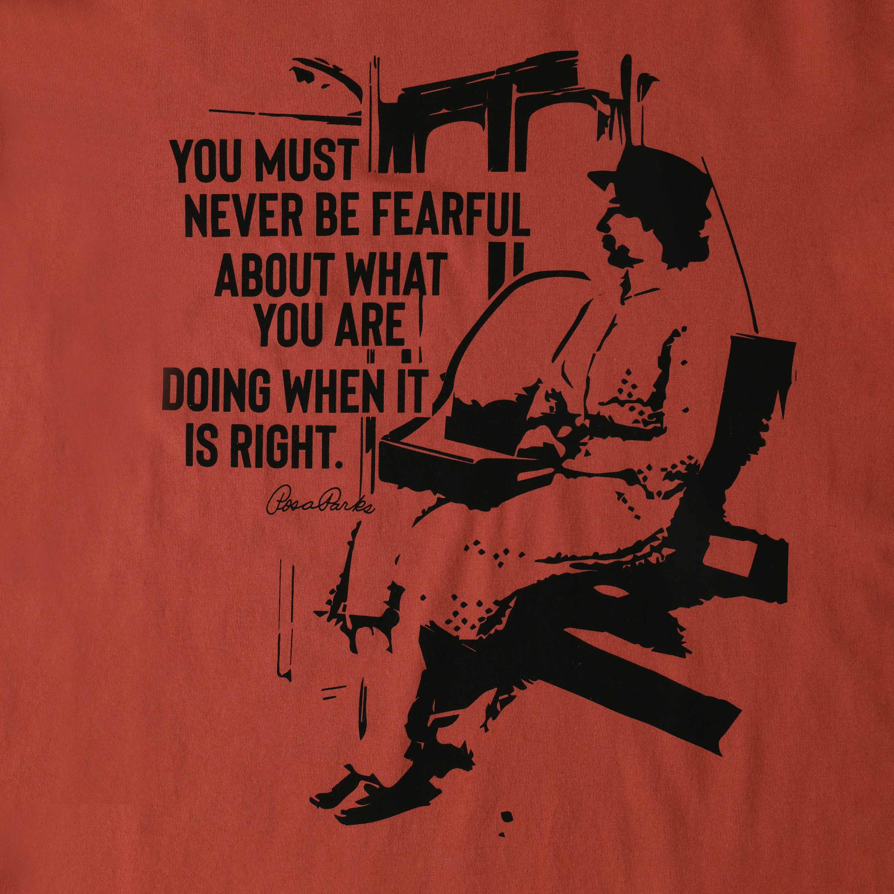 Rosa Parks Quote Graphic Tee