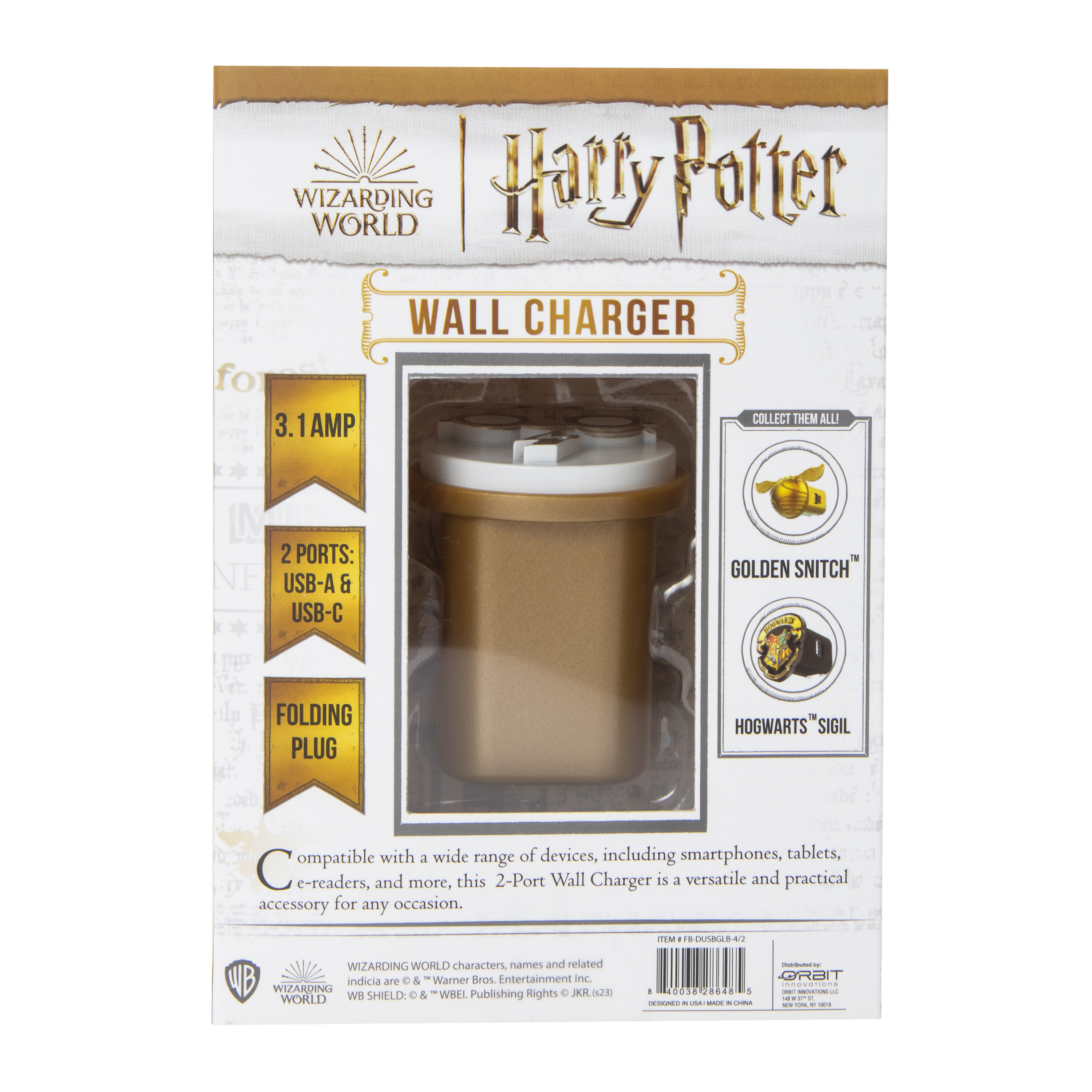 Fandom Wall Charger 3.1 Amp