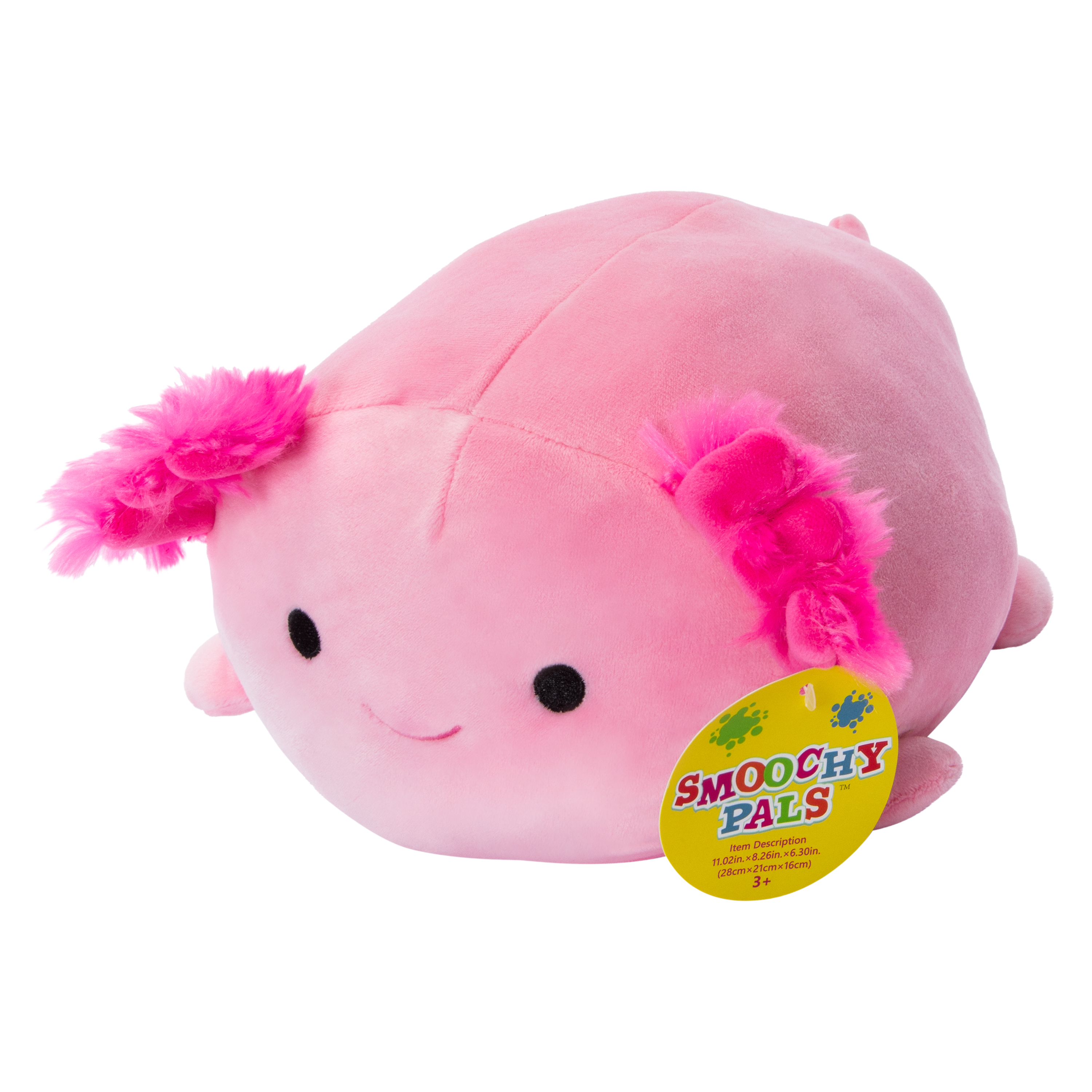Smoochy Pals™ Laying Animal Plush 11.02in x 8.26in