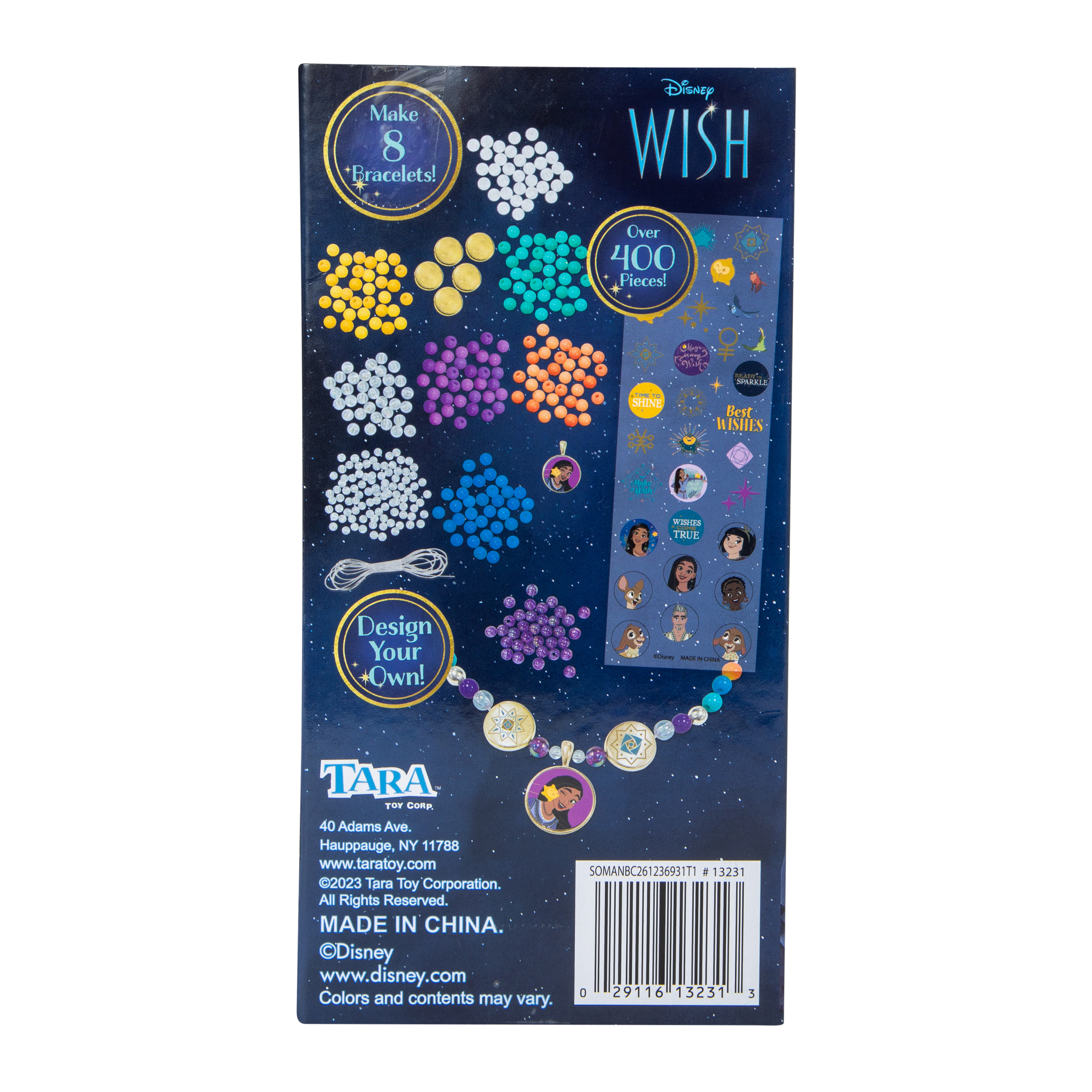 Disney Wish Charm Bracelet Activity Set