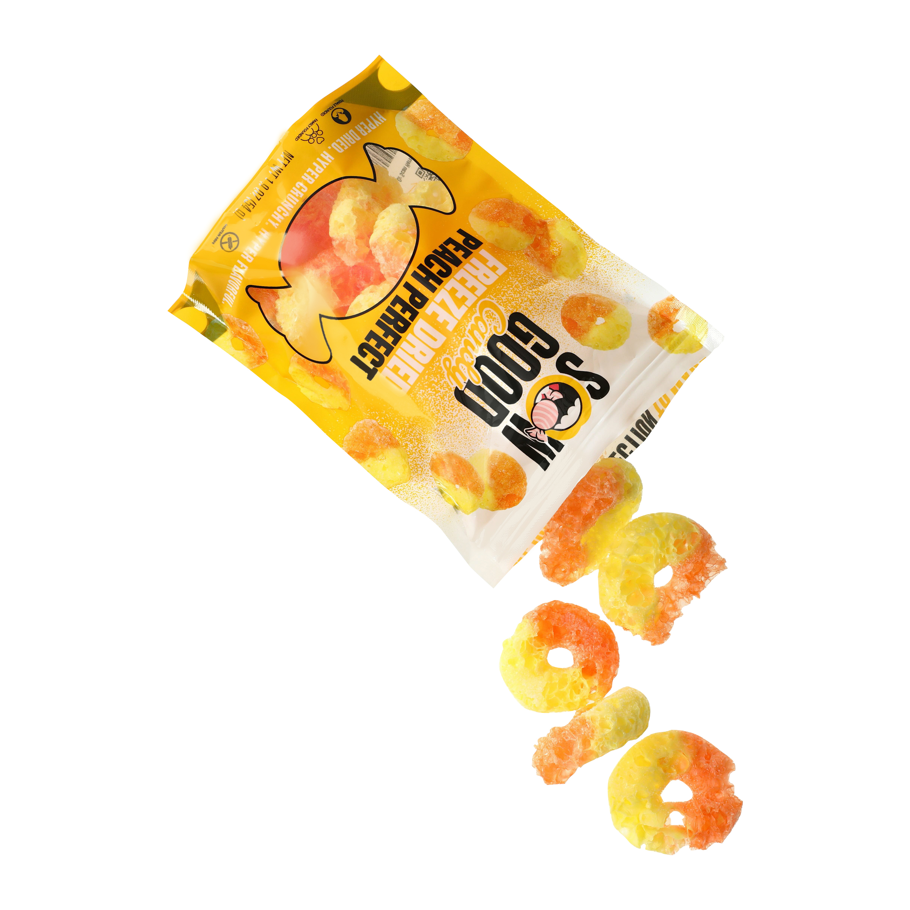 Sow Good™ Freeze Dried Peach Perfect Candy 1.9oz