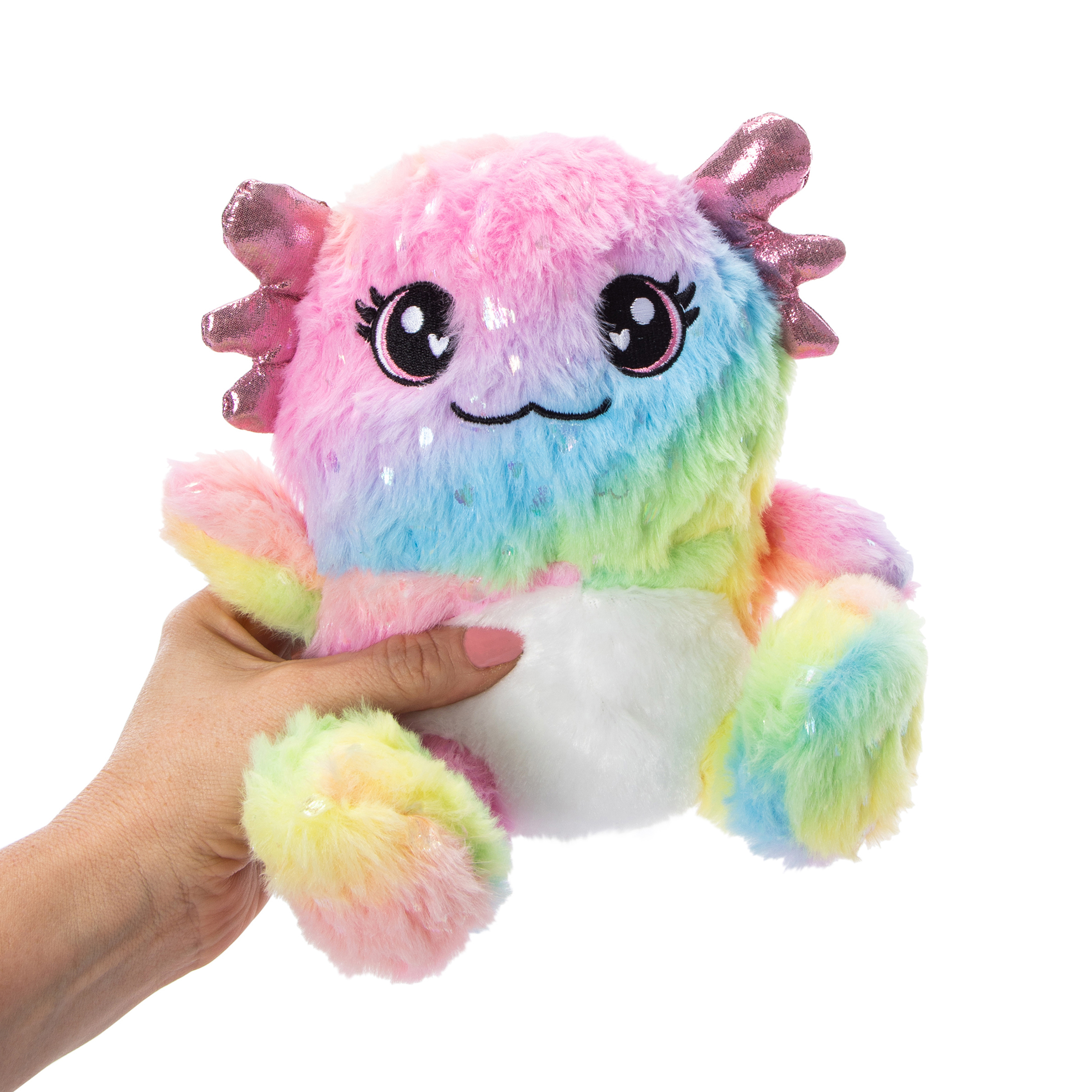 Standing Rainbow Animal Plush 7.5in