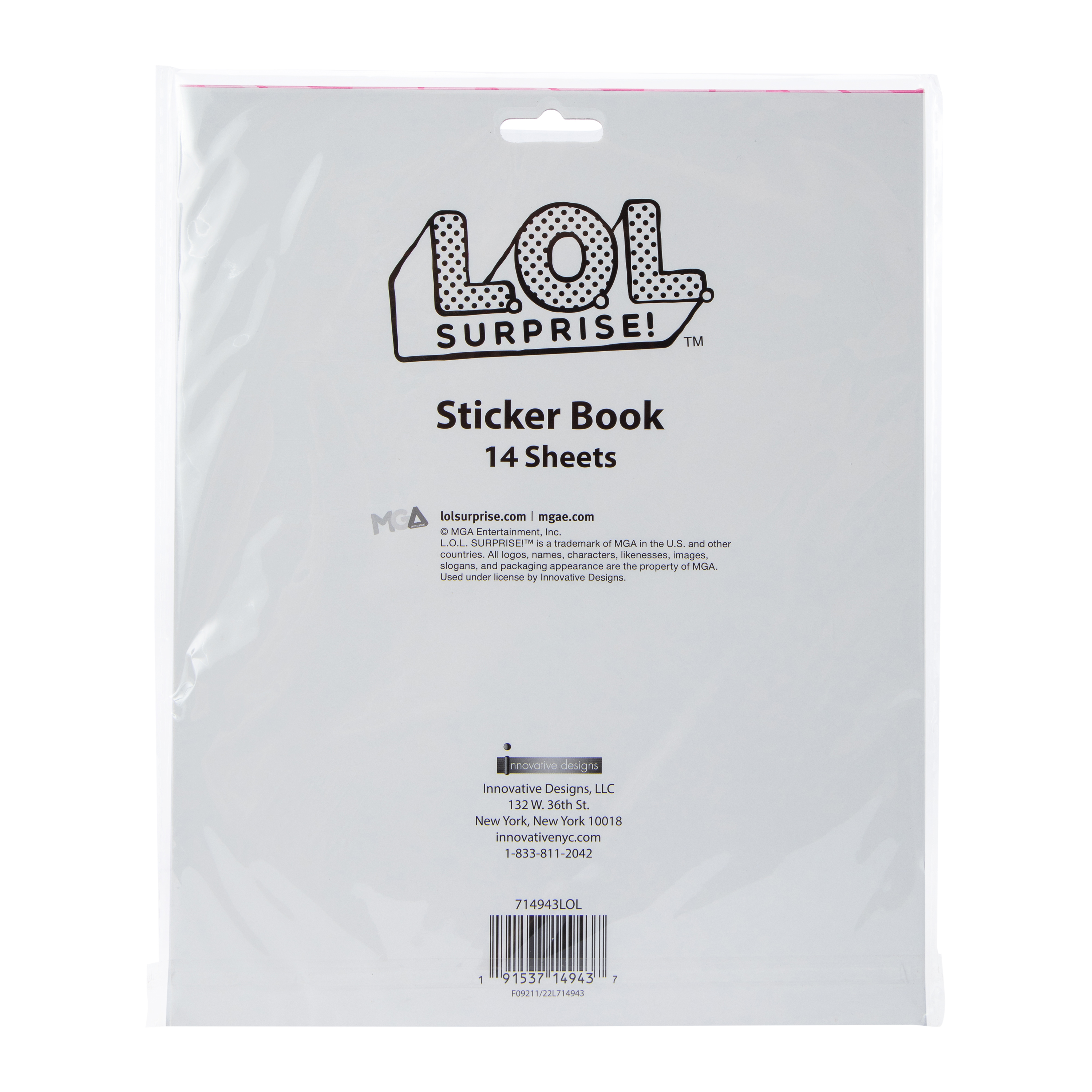 L.O.L. Surprise!™ Sticker Book 14-Sheets