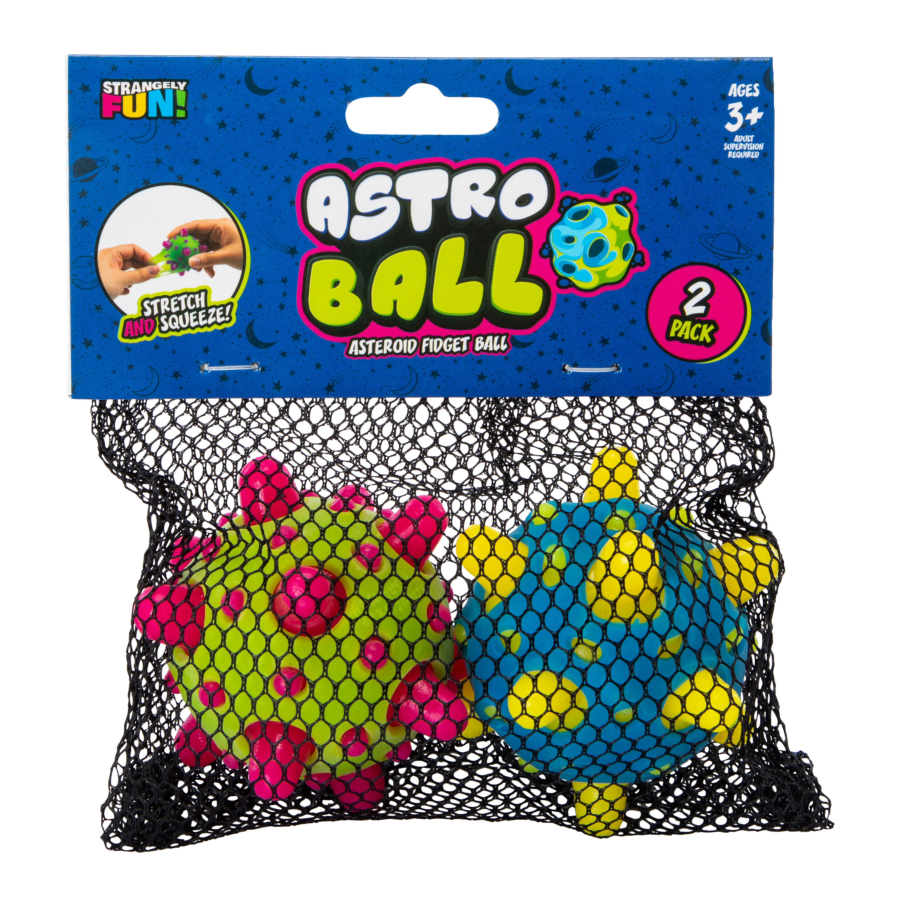 Five Below Astro Ball Asteroid Fidget Toy 2-Count (Styles
