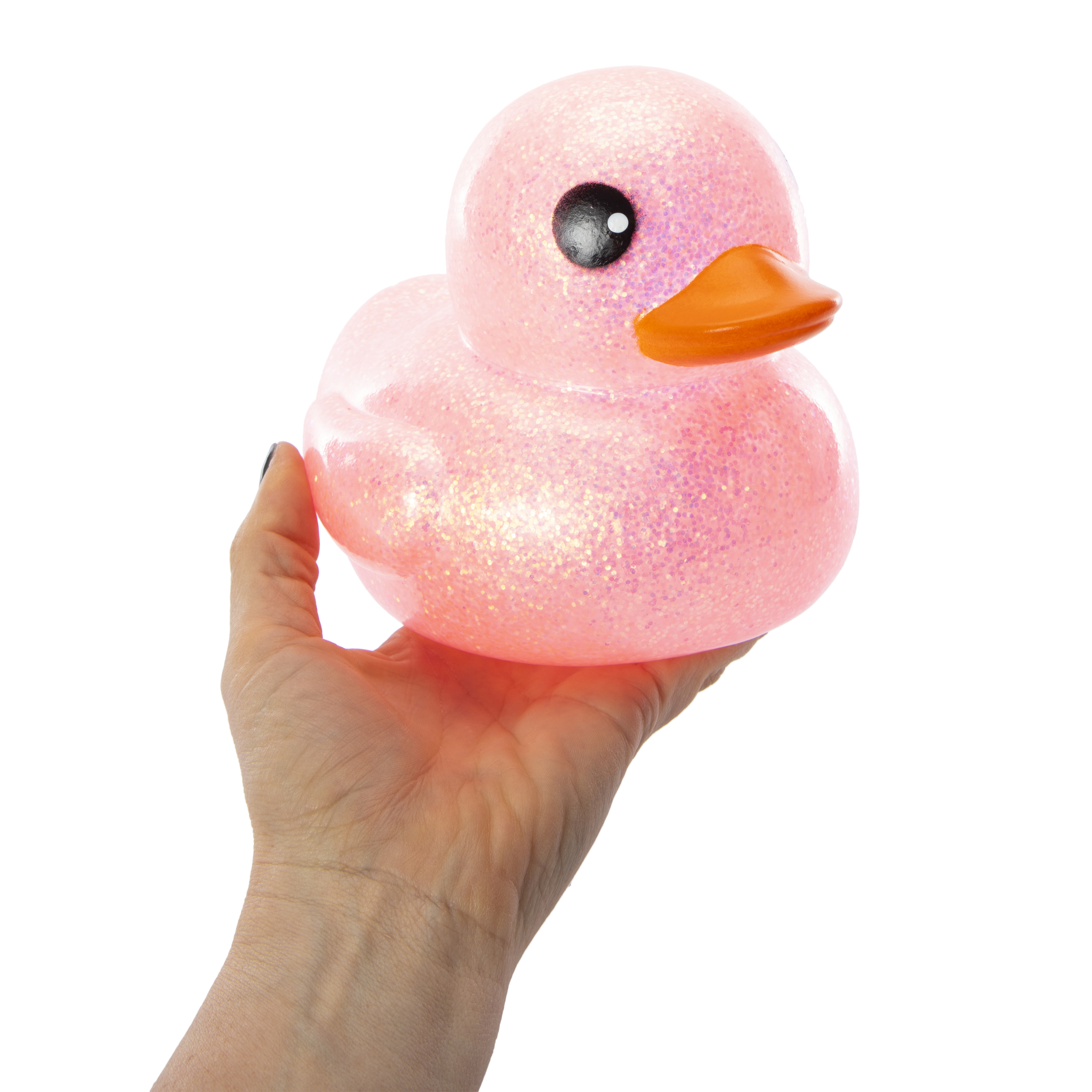 Jumbo Dazzle Duckies Glitter Duck Toy | Five Below