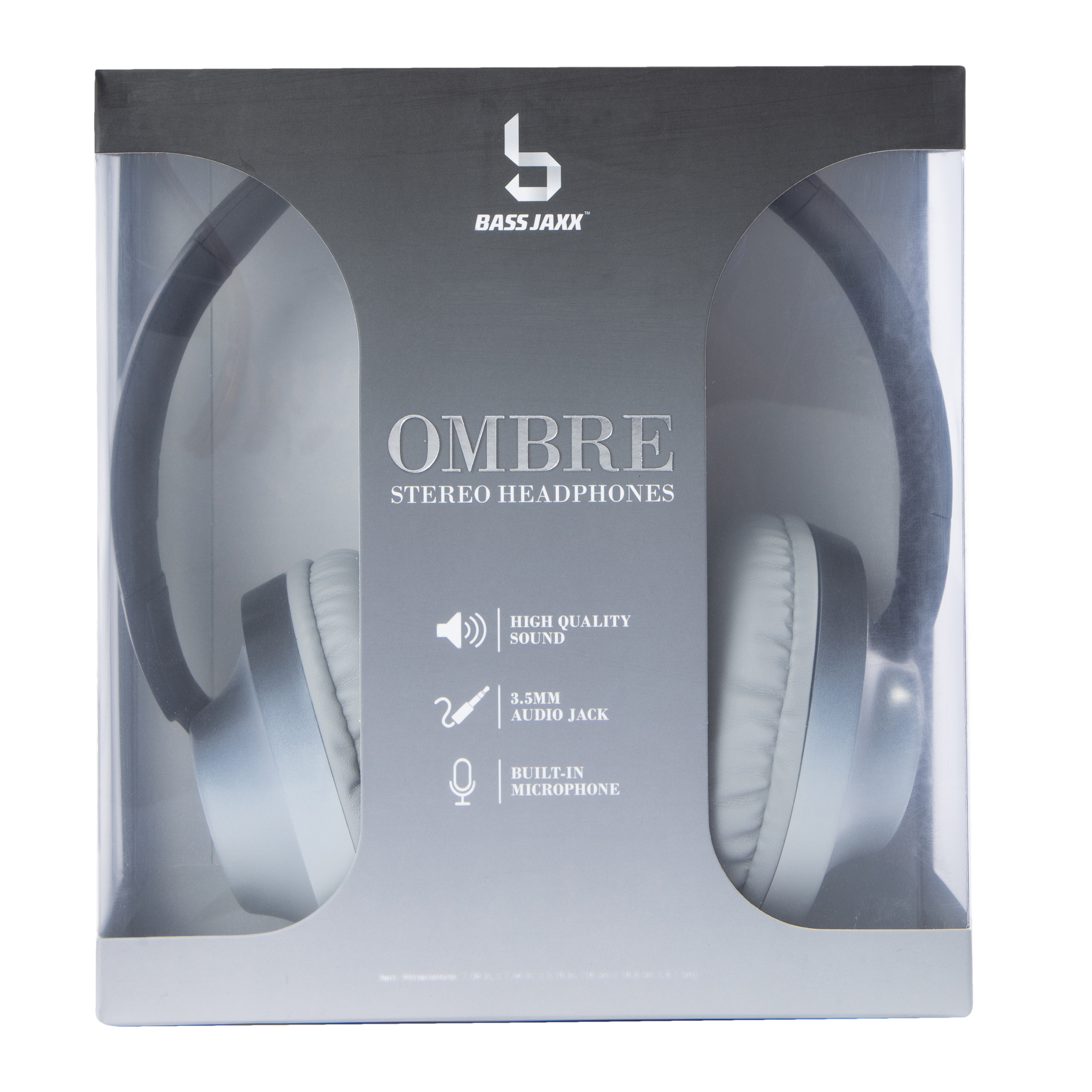 Wired Ombre Stereo Headphones With Mic