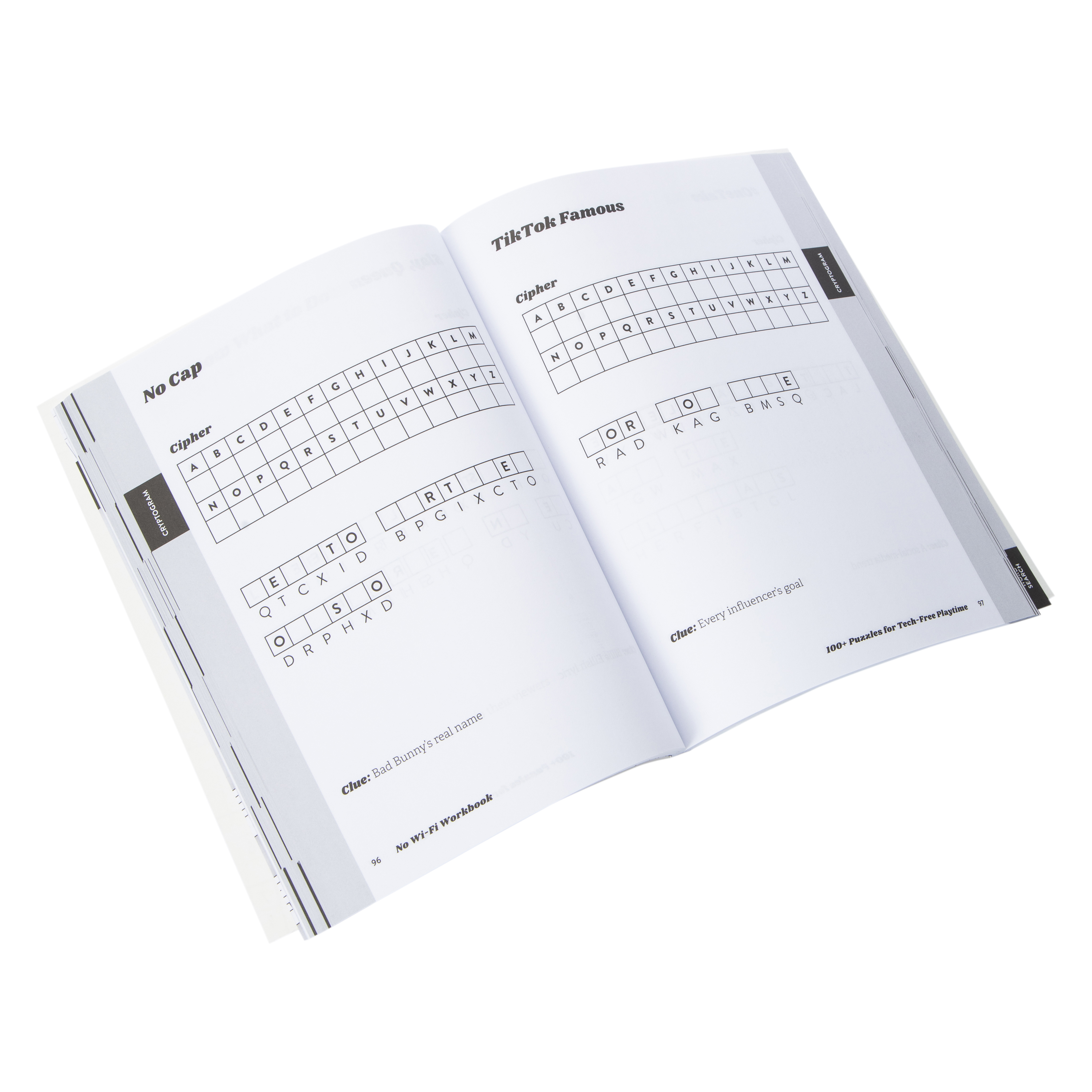 No Wi-Fi Workbook: 100 Puzzles For Tech-Free Playtime