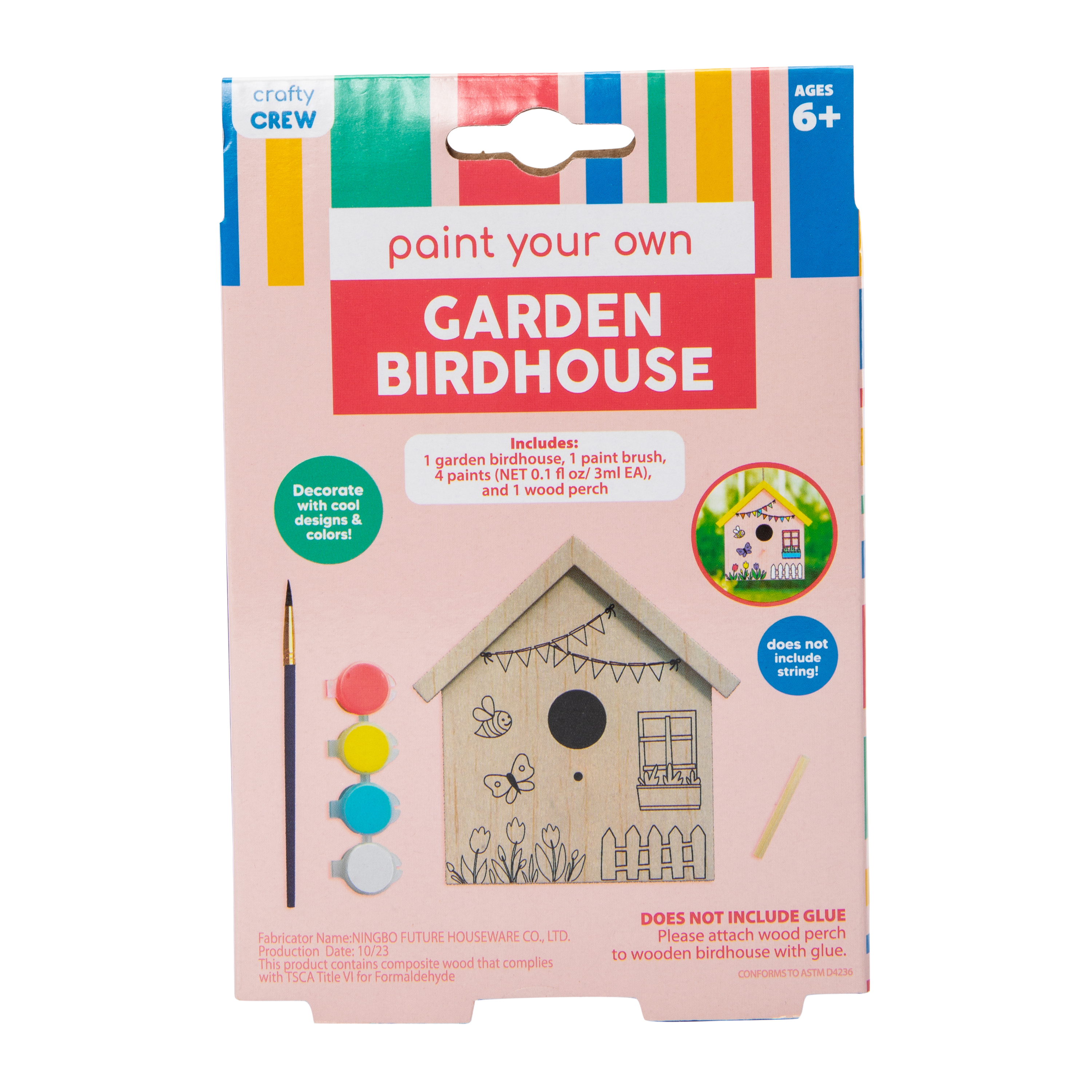 Paint Your Own Birdhouse Kit