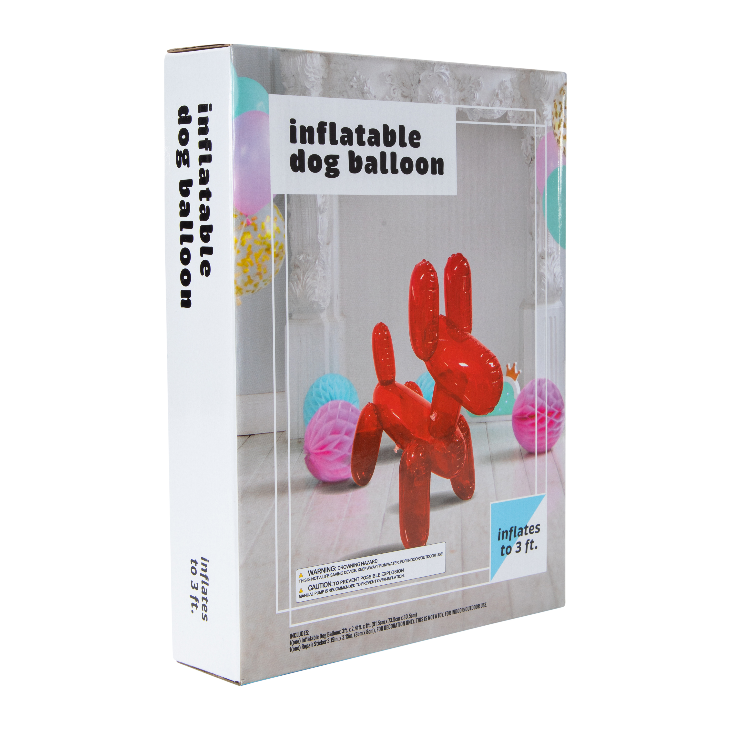 Inflatable Dog Balloon 3ft