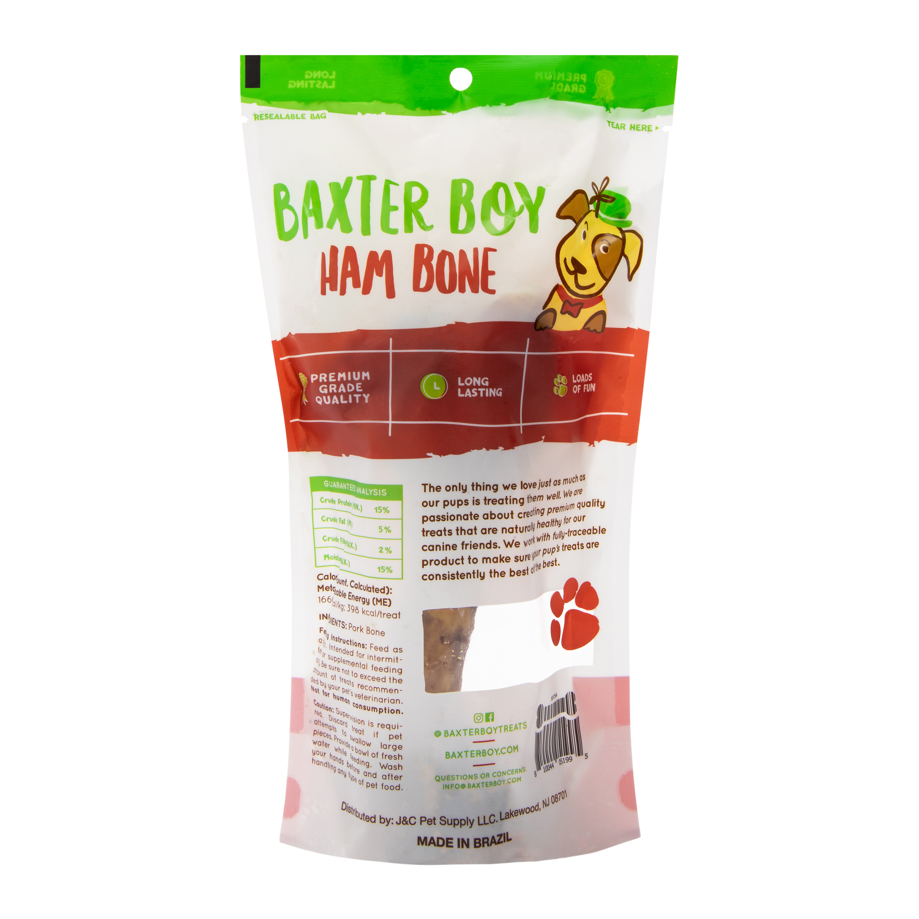 Baxter Boy Ham Bone 1-Count