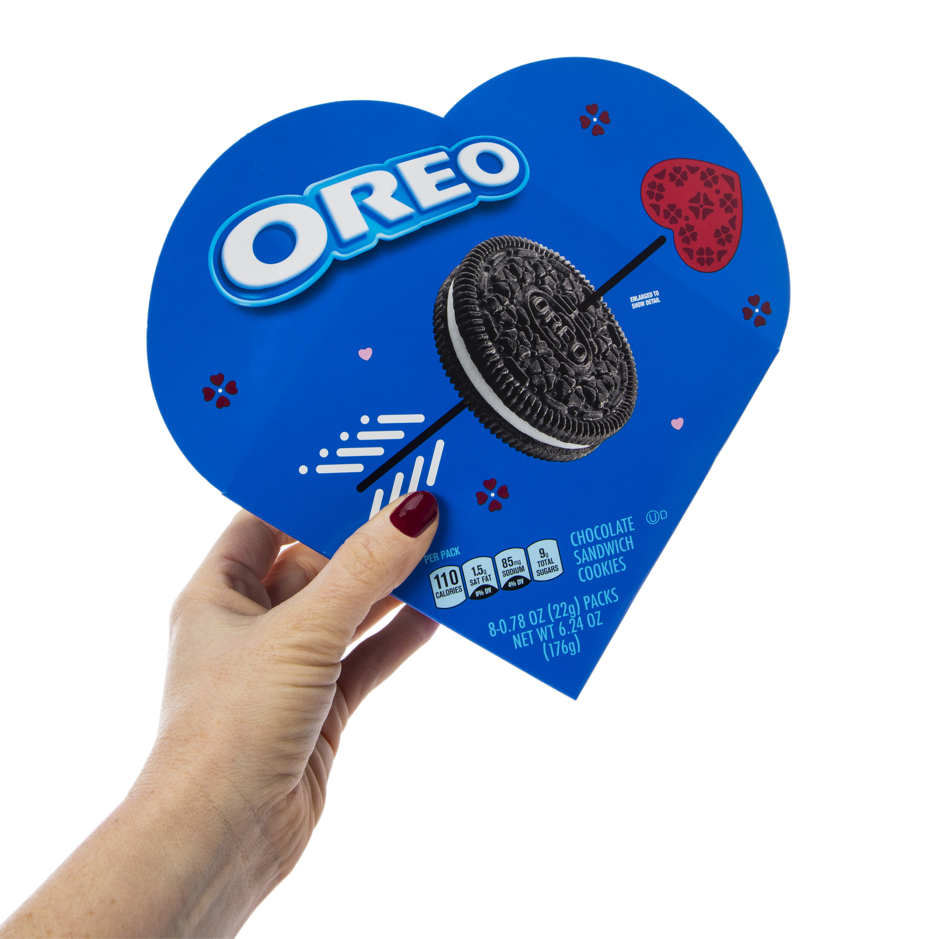 Oreo® Cookies Valentine Heart-Shape Box 6.24oz