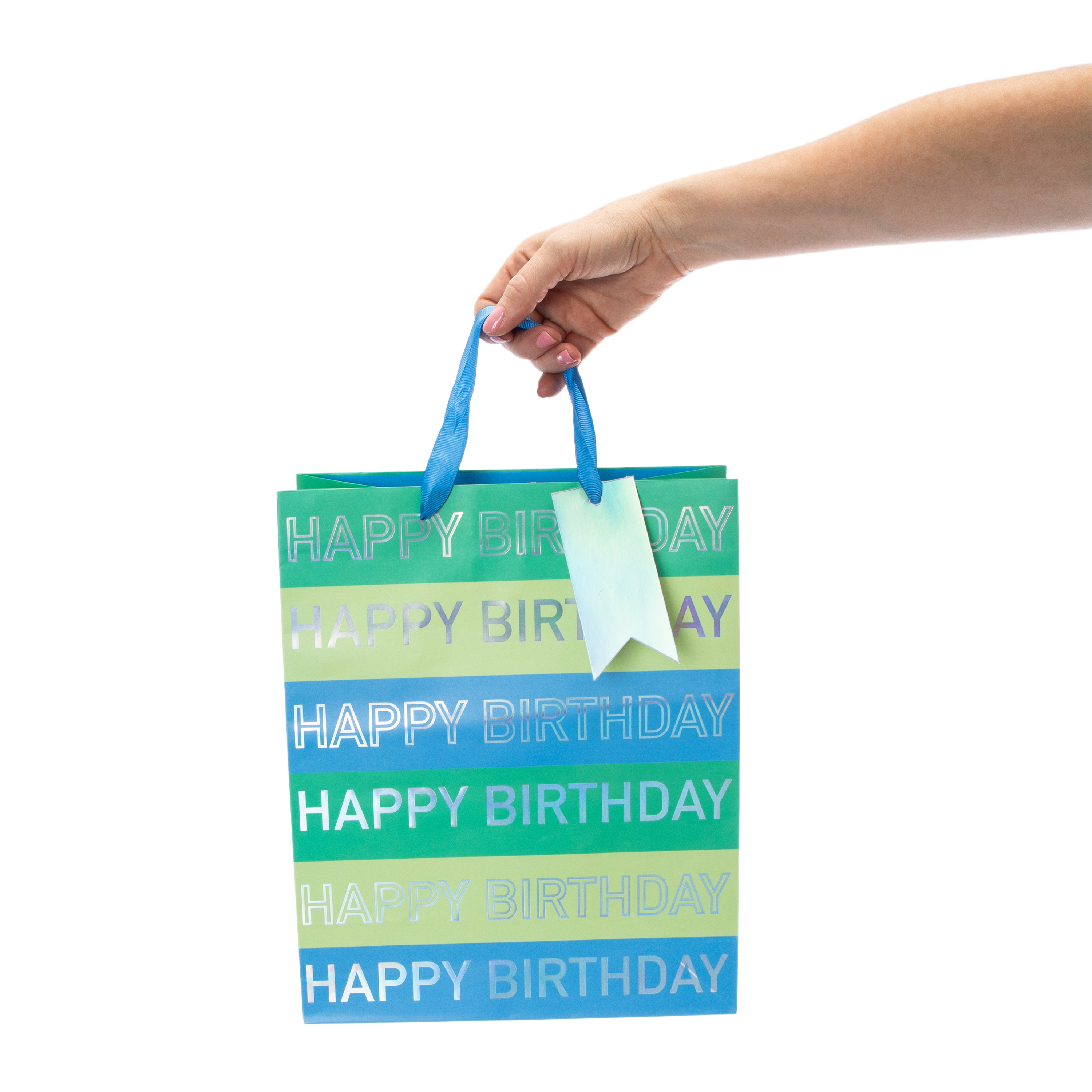 Large Printed Gift Bag 10.375in x 12.75in