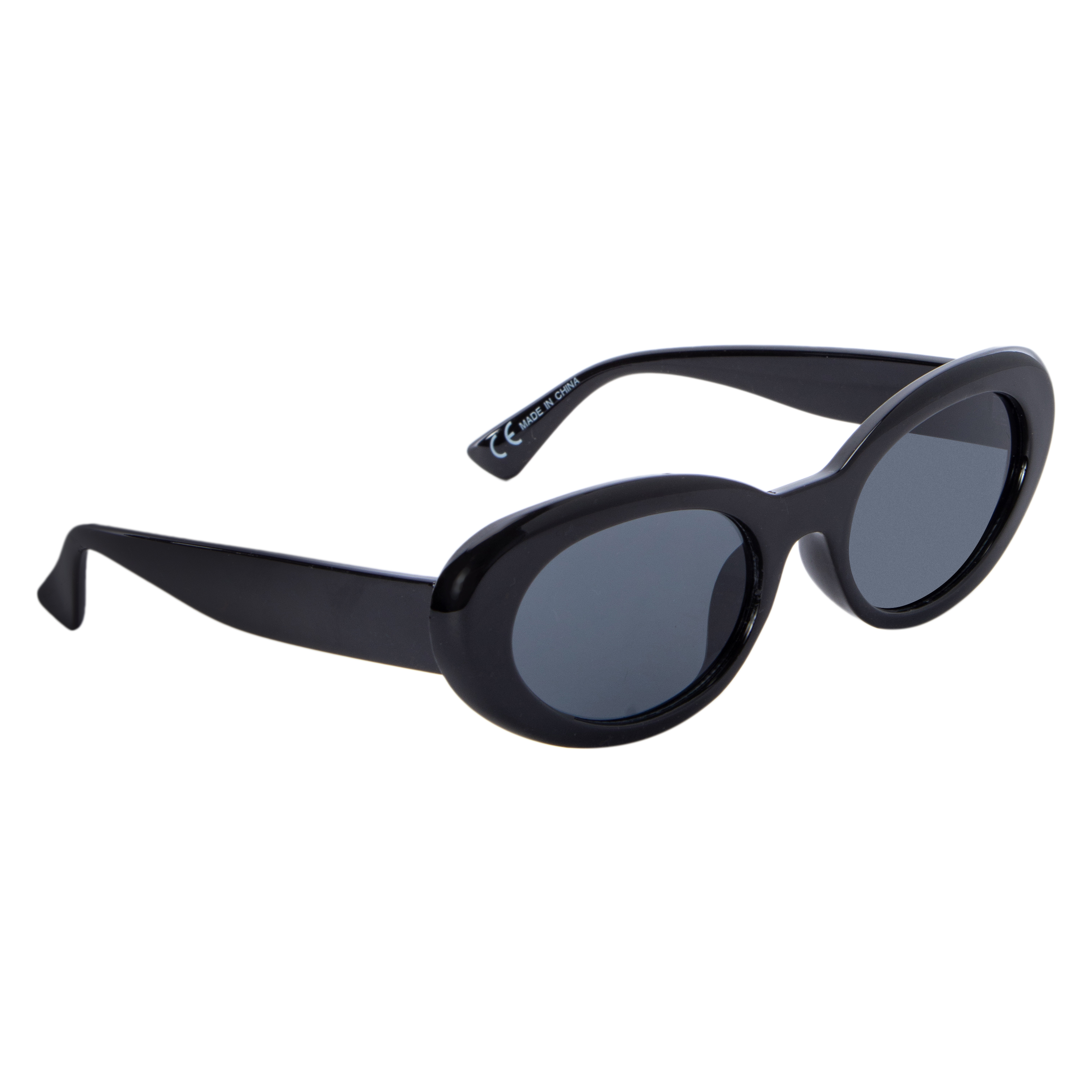 Ladies Plastic Oval Sunglasses