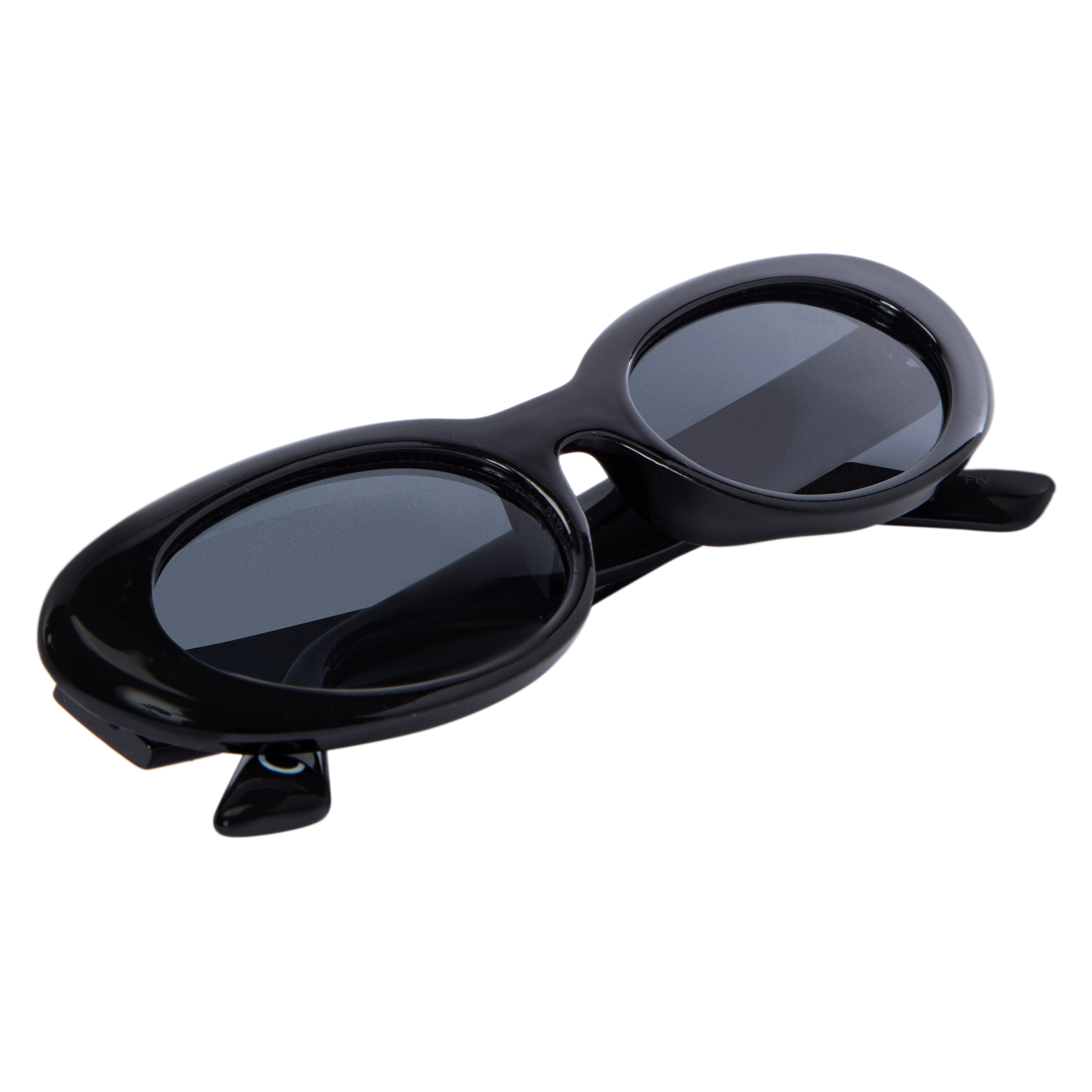 Ladies Plastic Oval Sunglasses