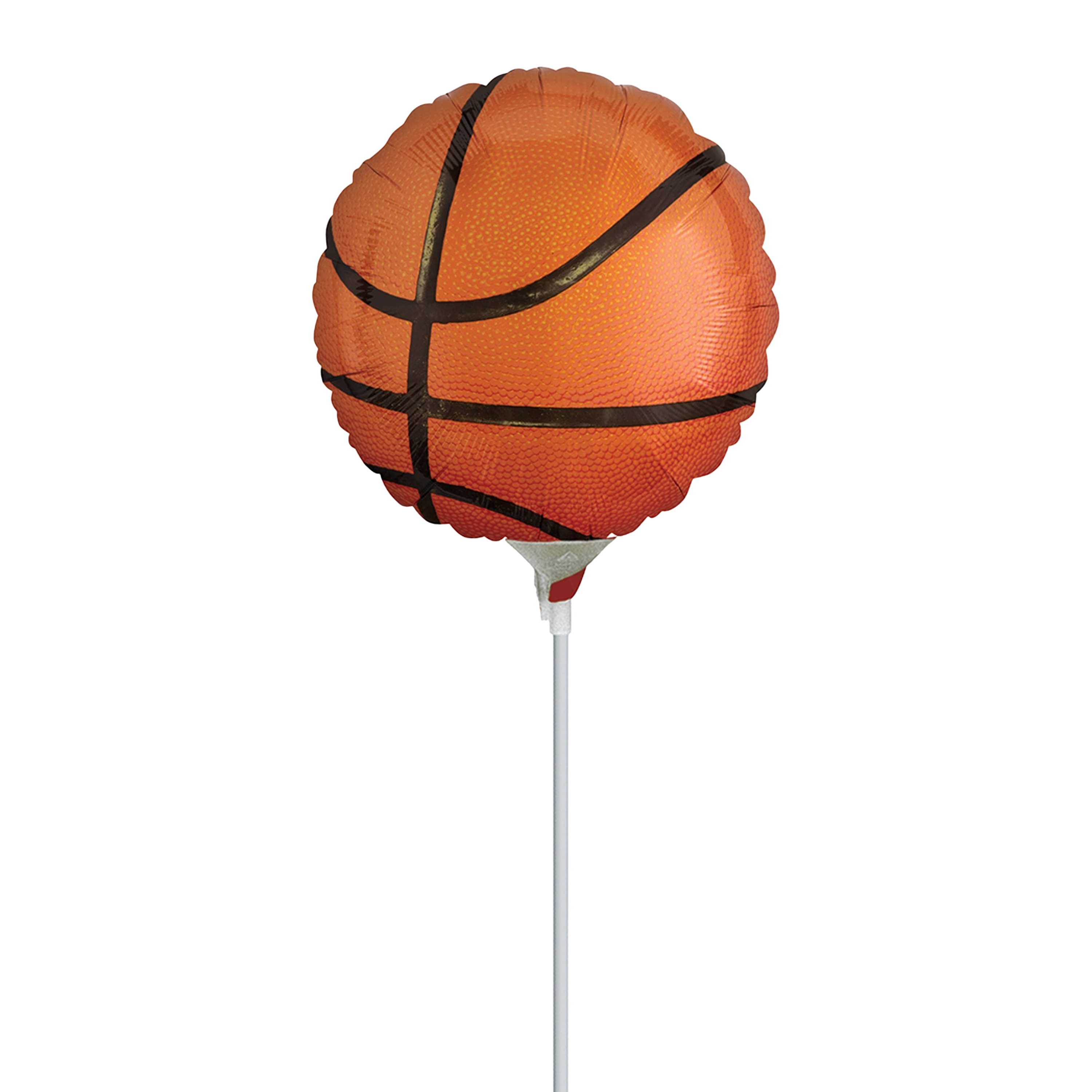 Sports Ball Pre-Inflated Stick Balloon 9in