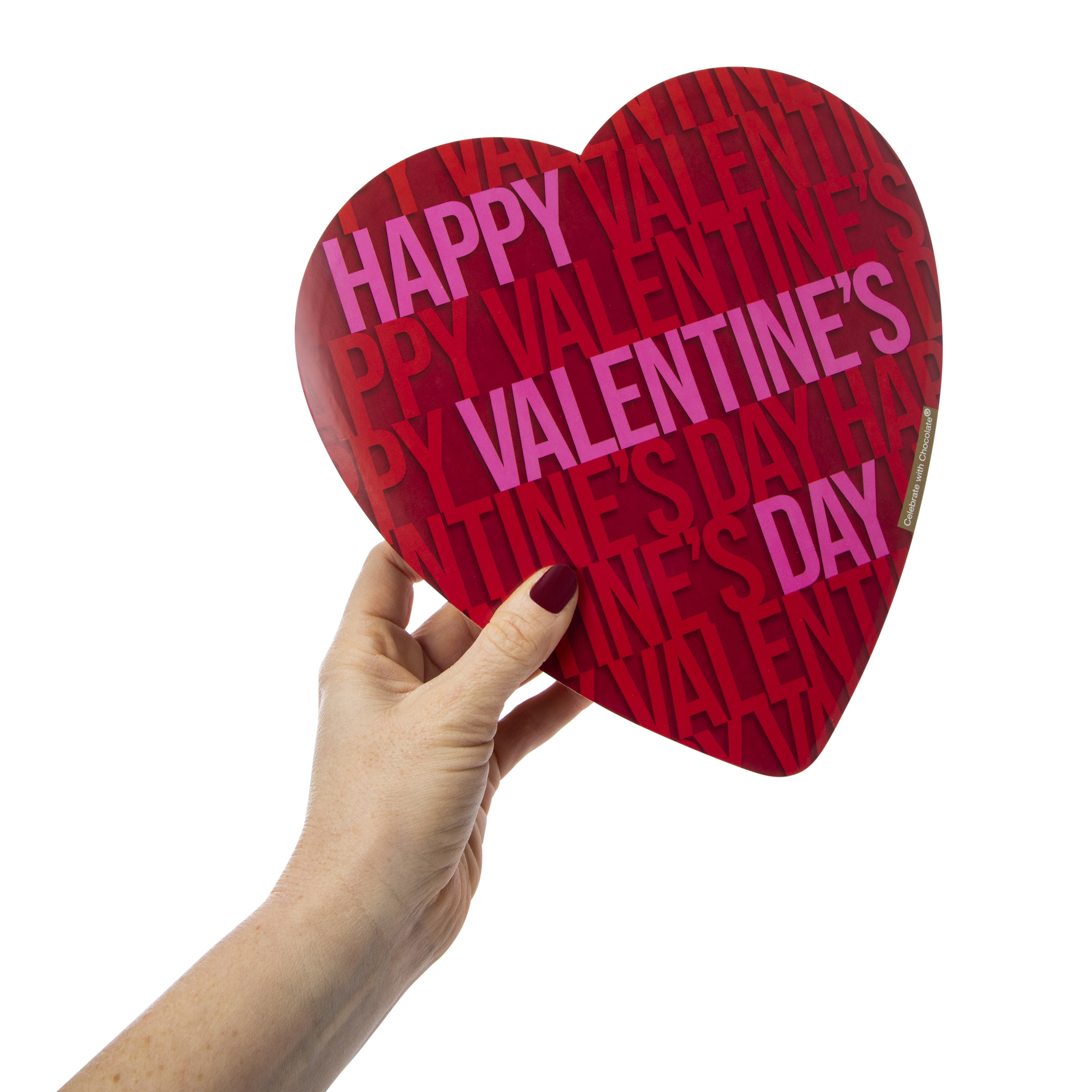 Celebrate With Chocolate® Heart-Shape Candy Box