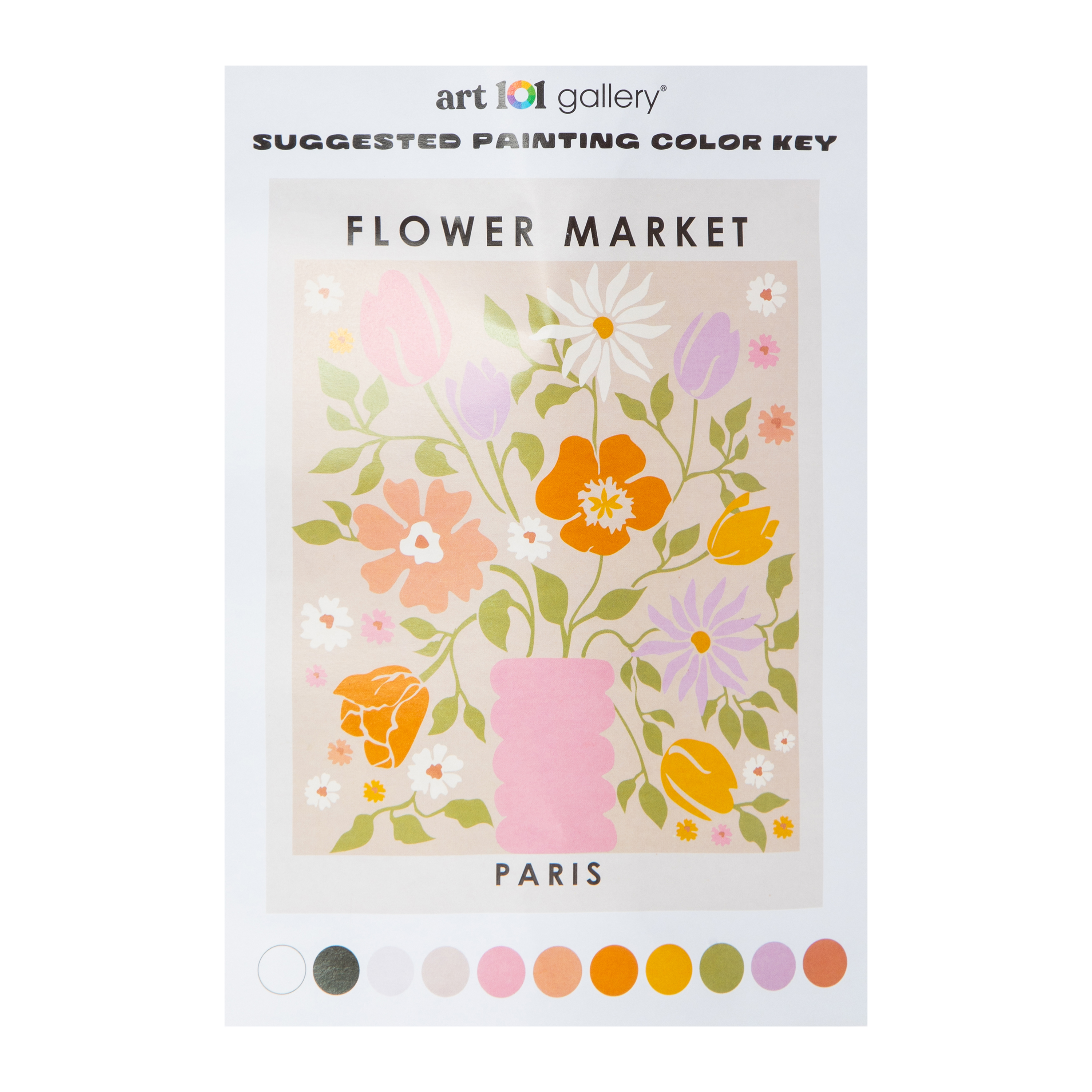 Art 101® Gallery® Paint Your Own Poster Set