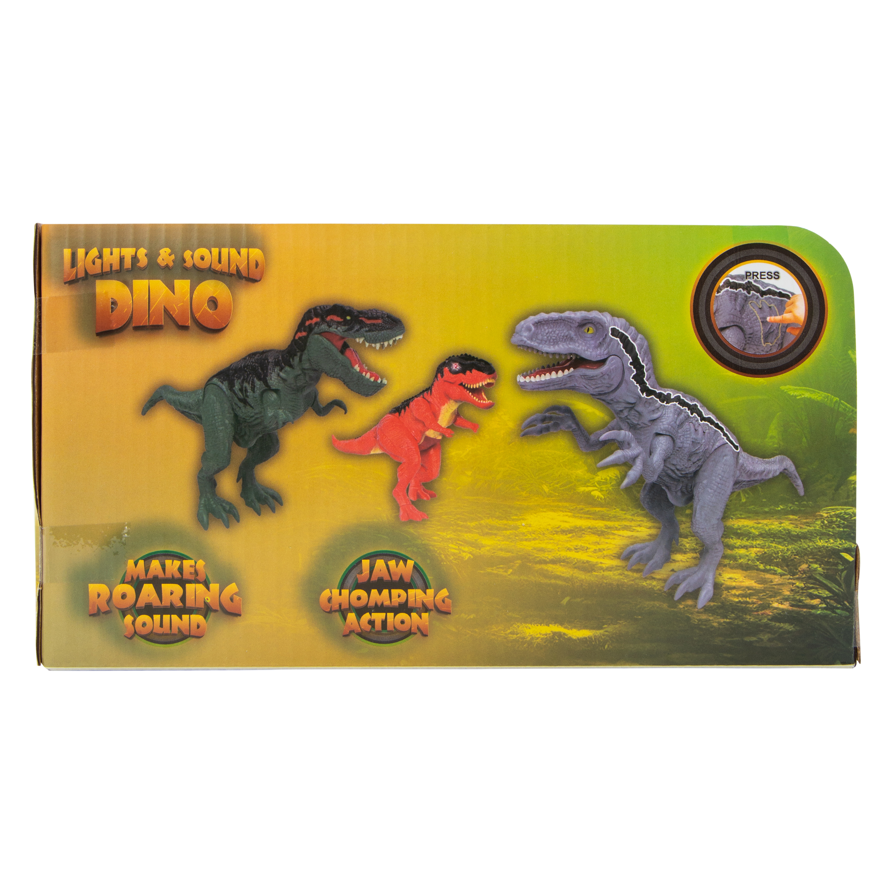 Lights & Sound Dino Toy 9.4in x 5.9in
