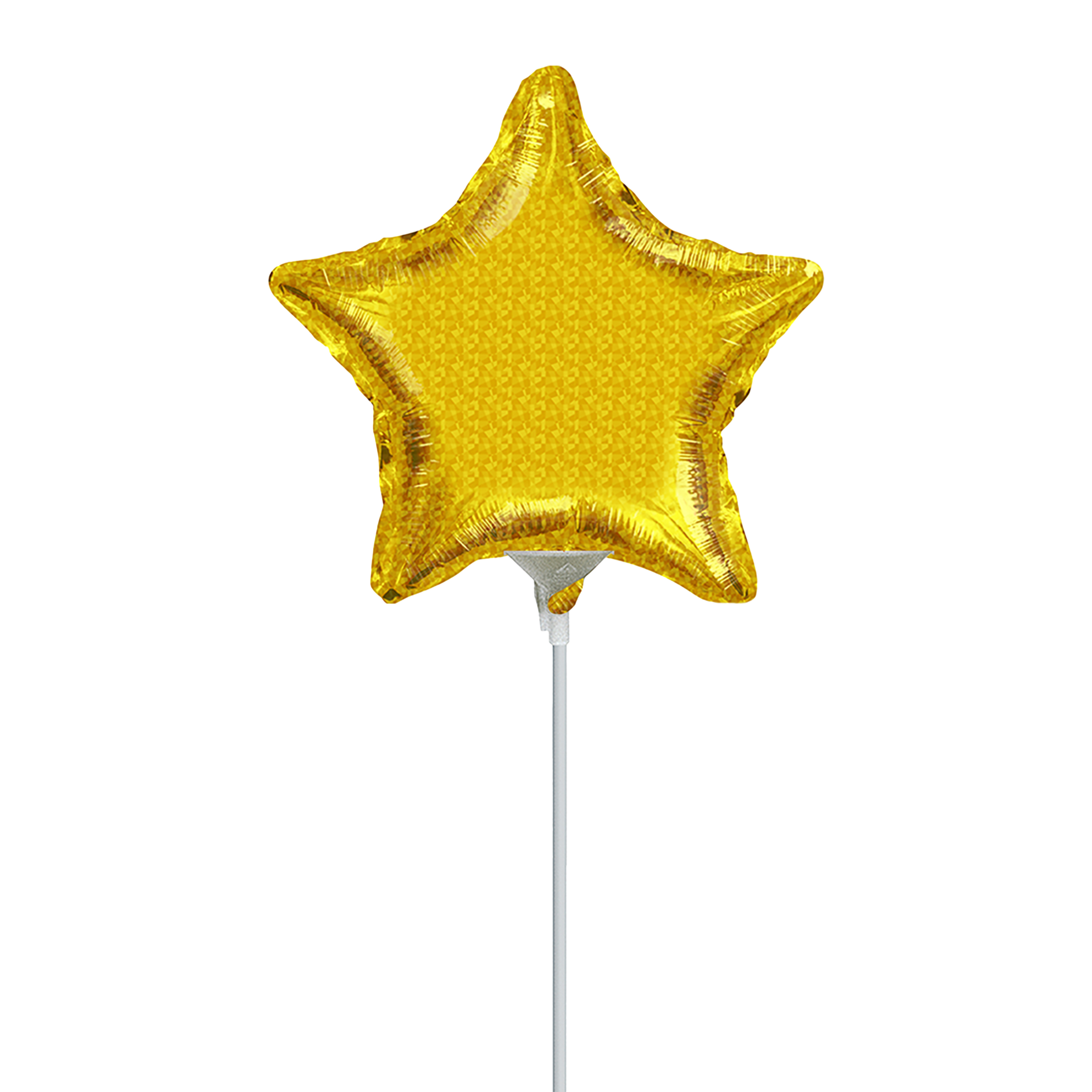 Pre-Inflated Shaped Stick Balloon 9in