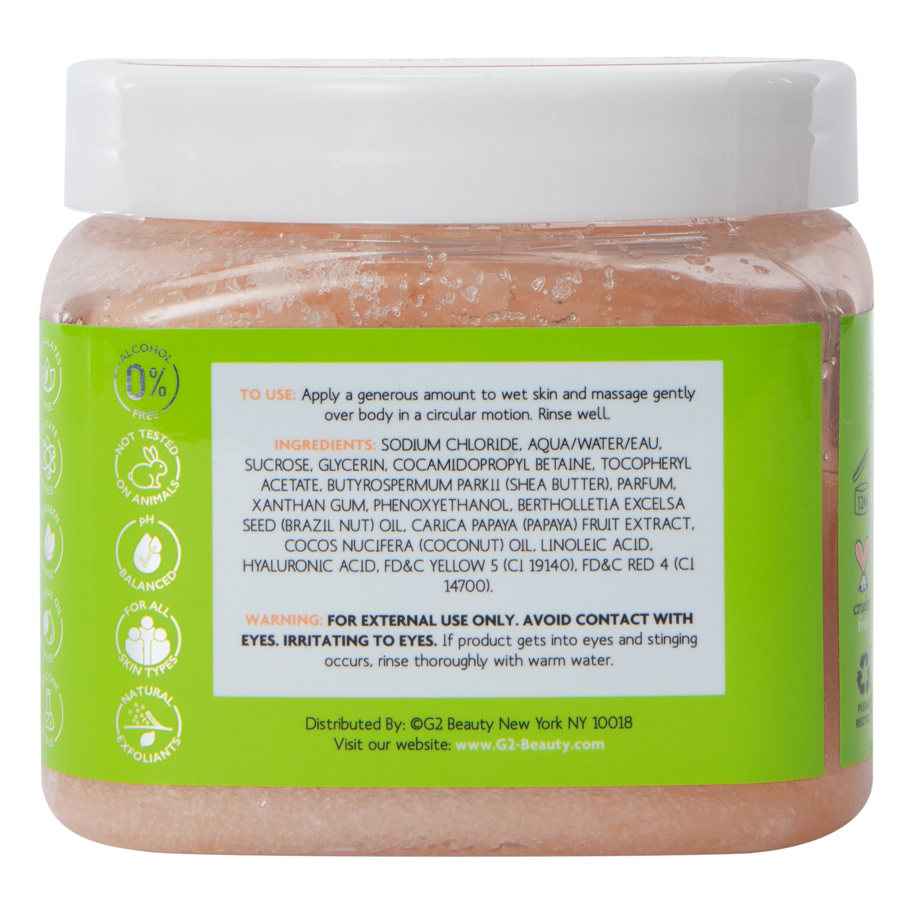 The Spathecary Exfoliating Body Scrub 21oz