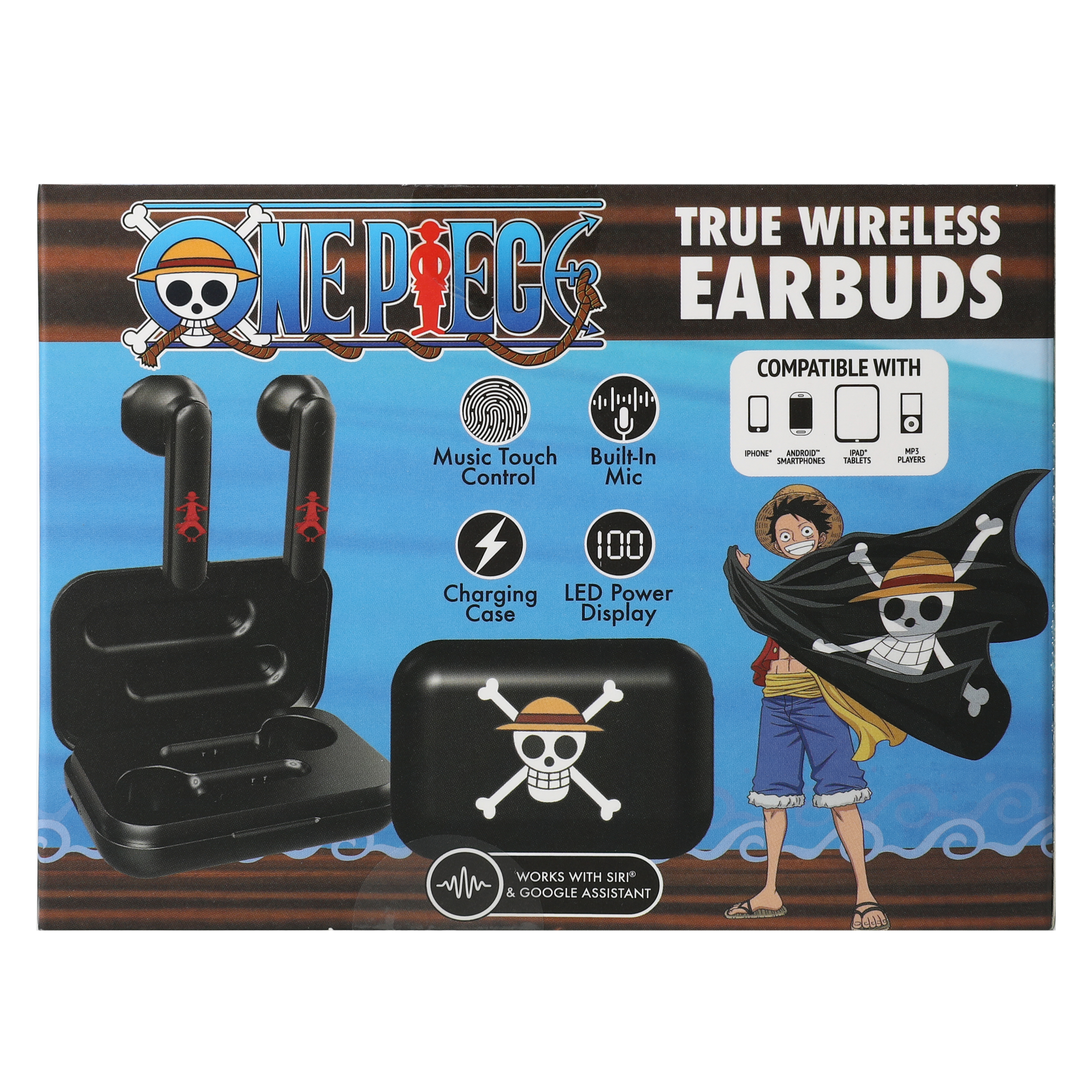 One Piece True Wireless Earbuds With Mic