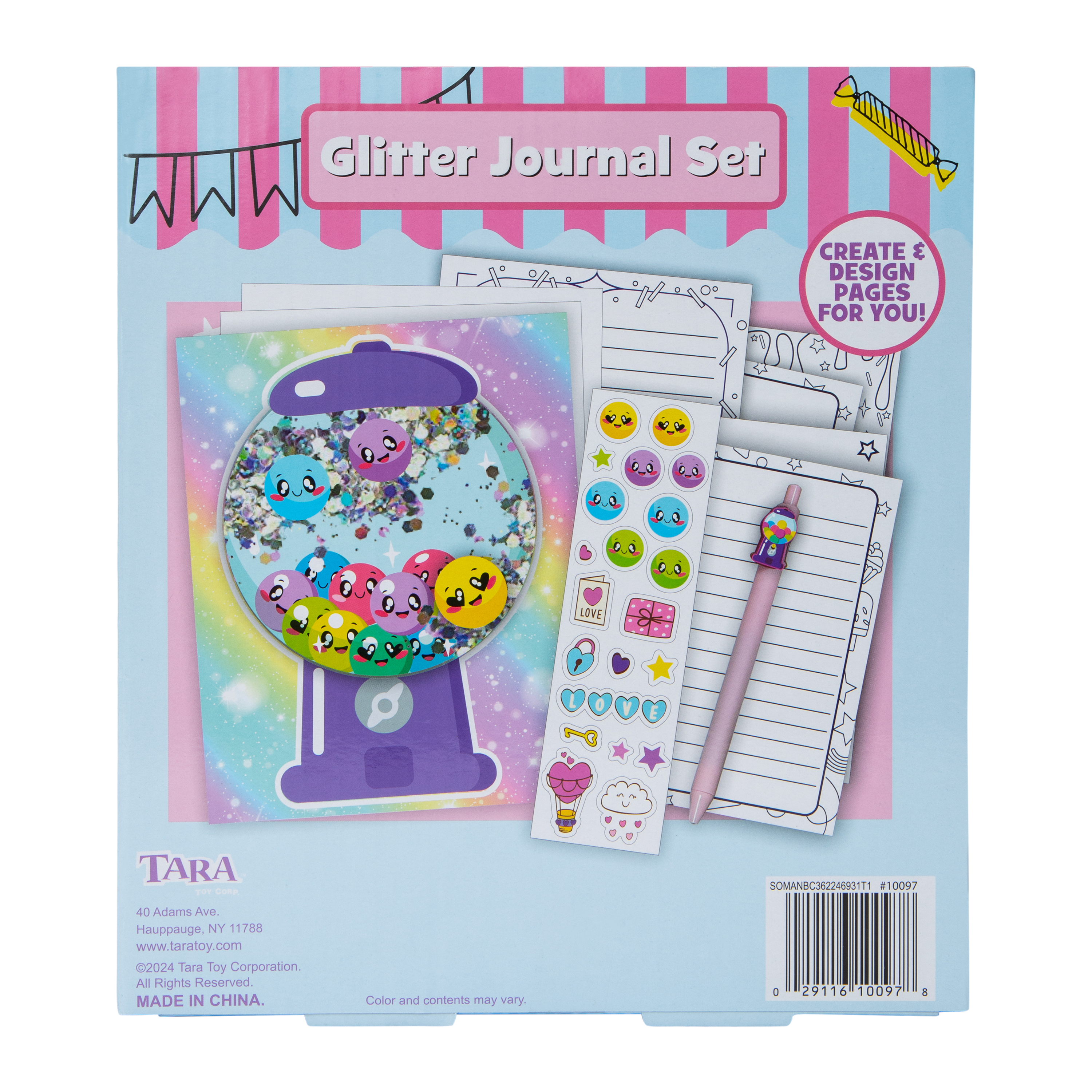 Glitter Journal Set 3-Piece