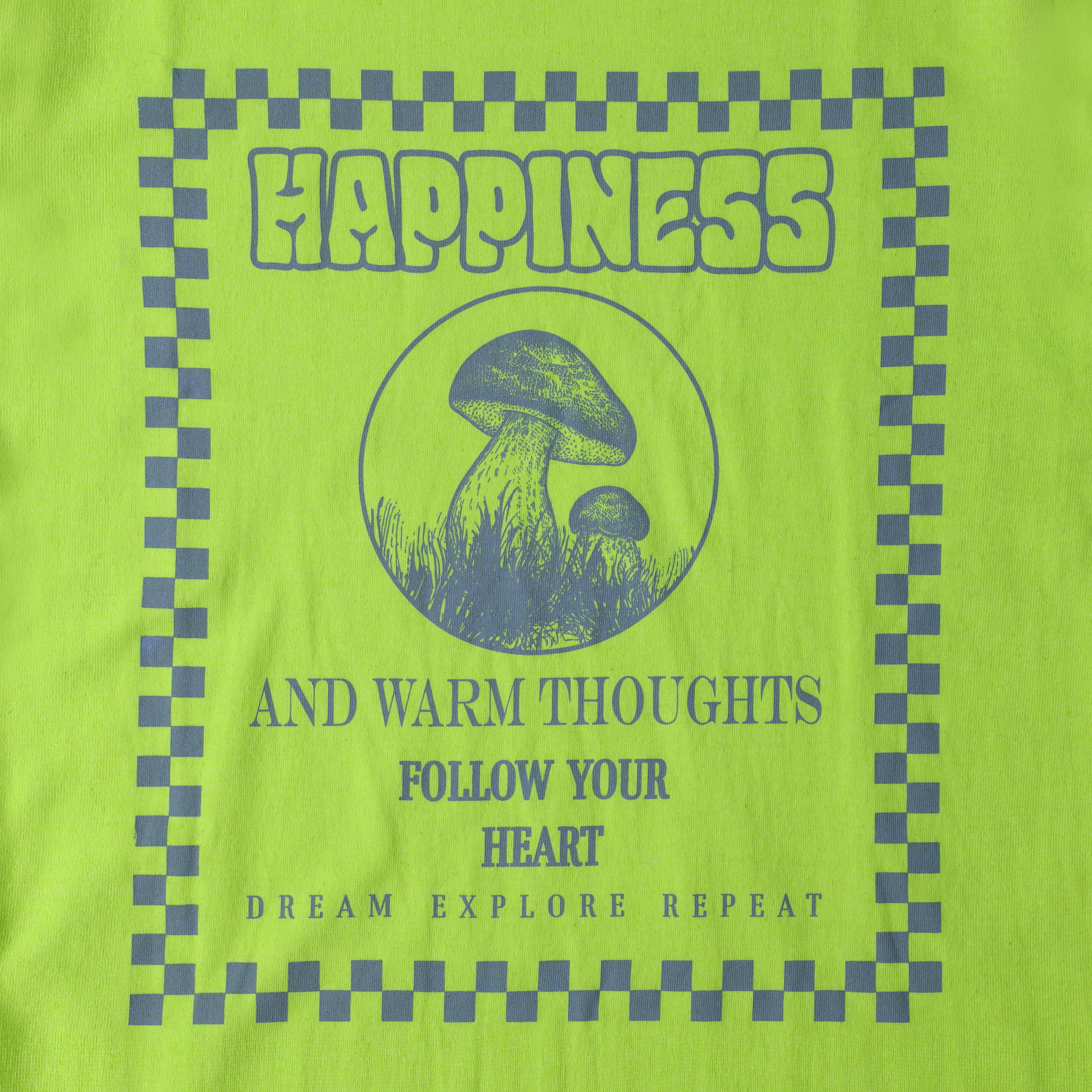 'Happiness' Mushroom Graphic Tee