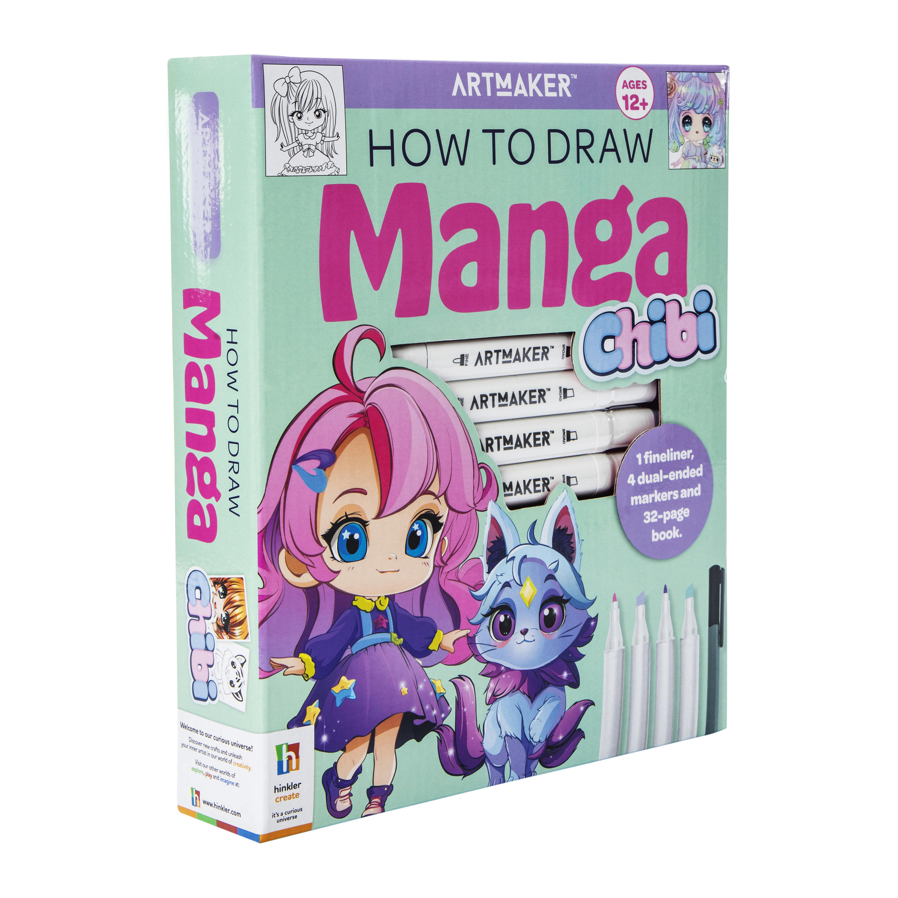 Art Maker™ How To Draw Manga Activity Book