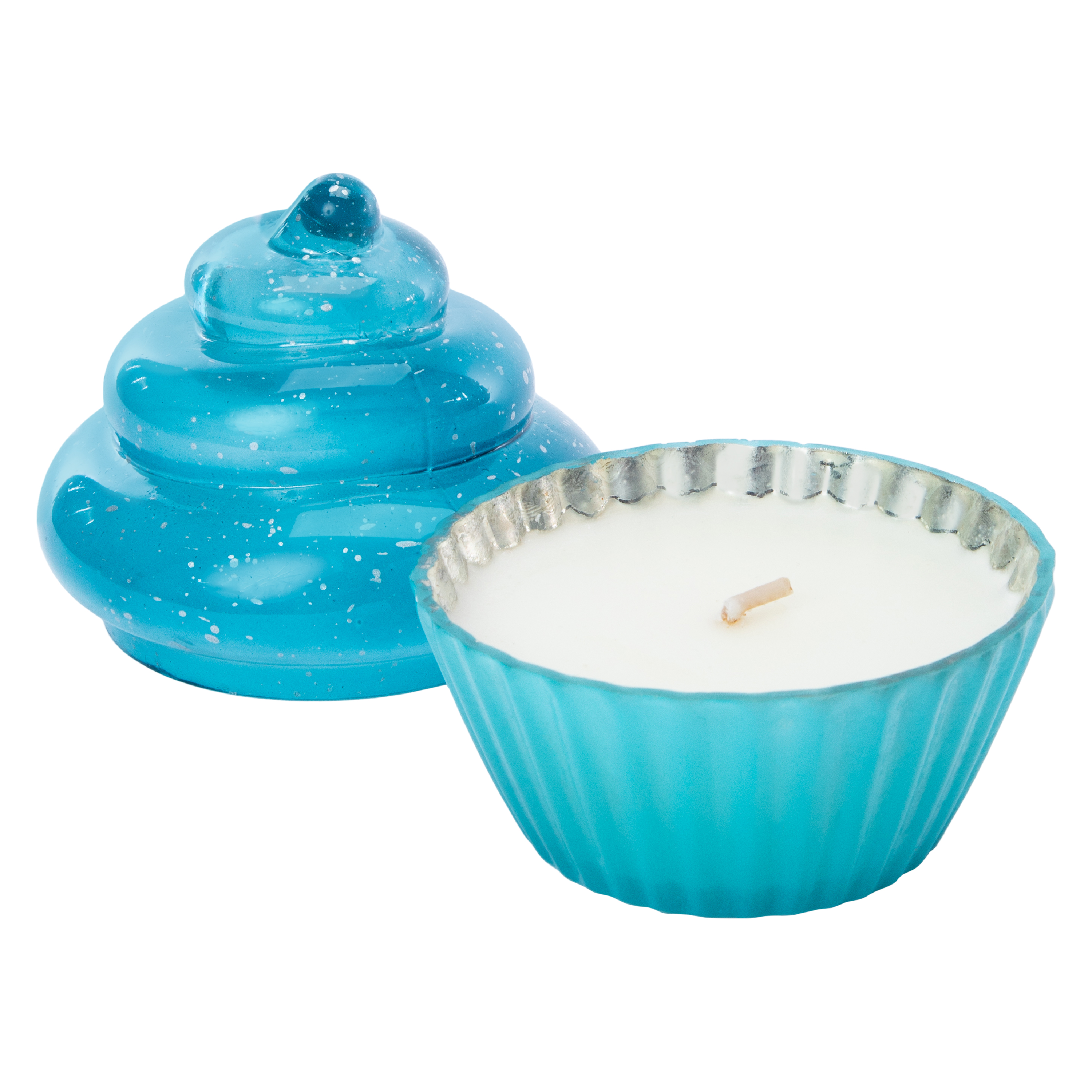 Cupcake Shaped Candle 4.75in