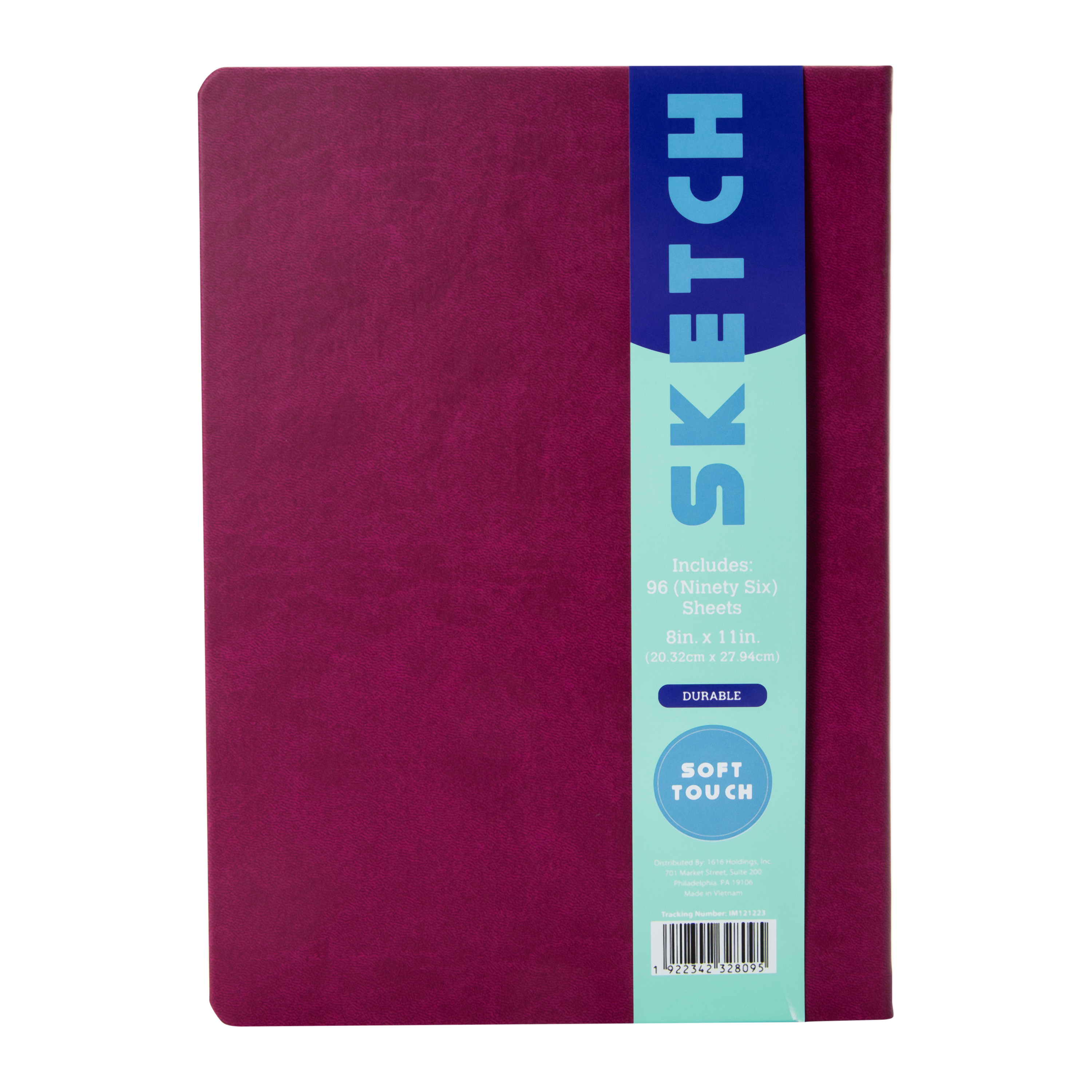 Soft-Touch Cover Sketch Book 8in x 11in