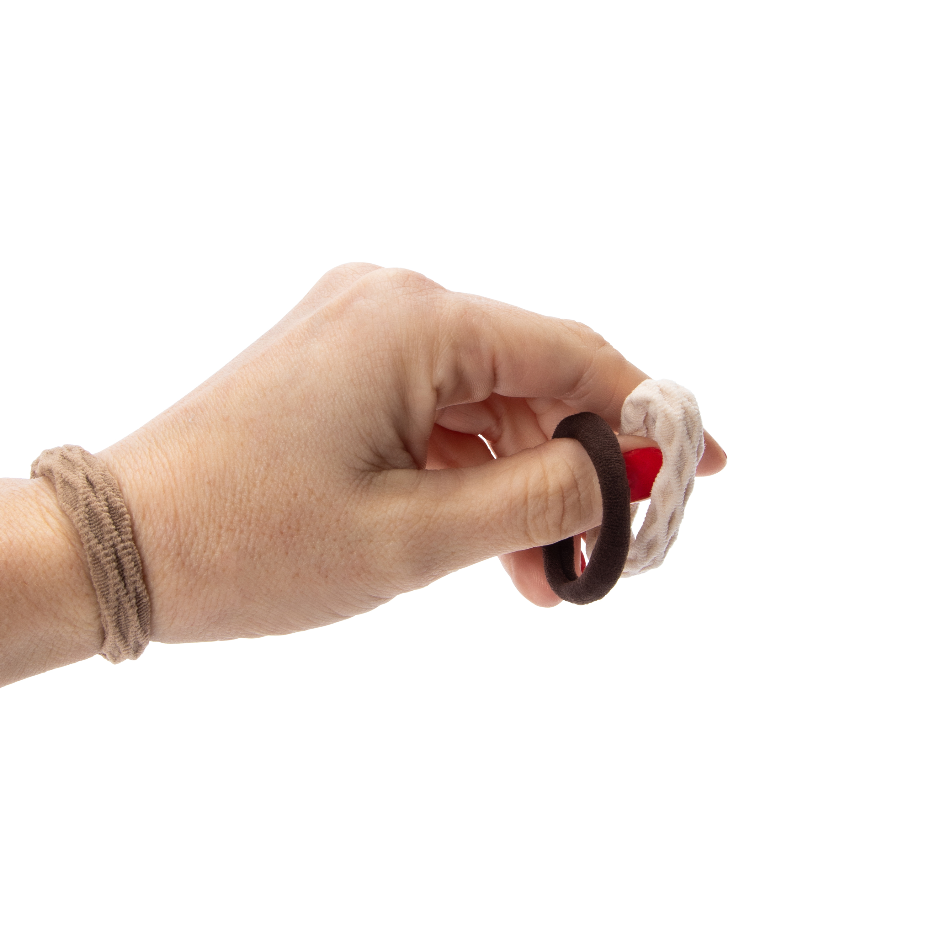 Assorted Lycra Hair Ties 20-Count