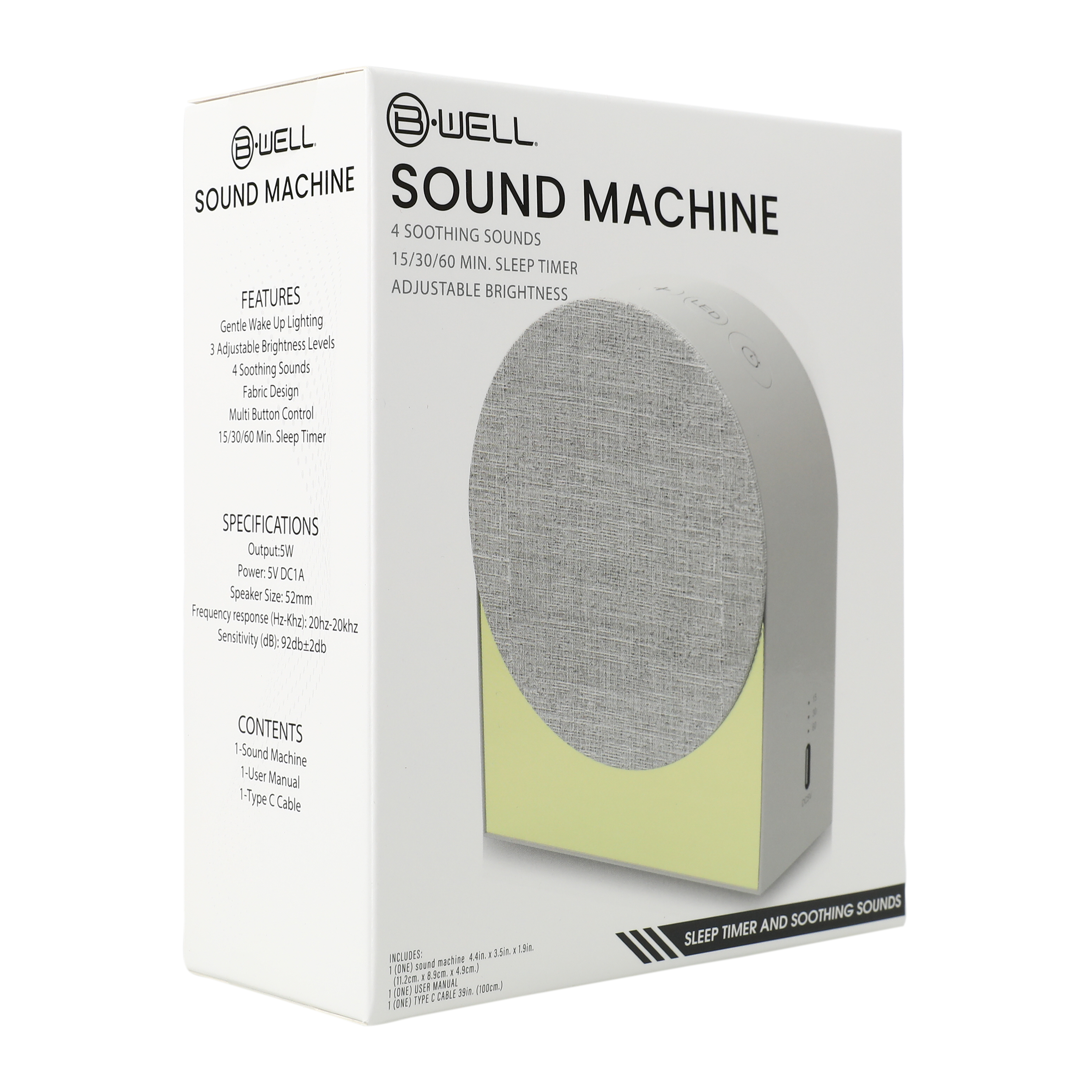 B.Well® Sound Machine