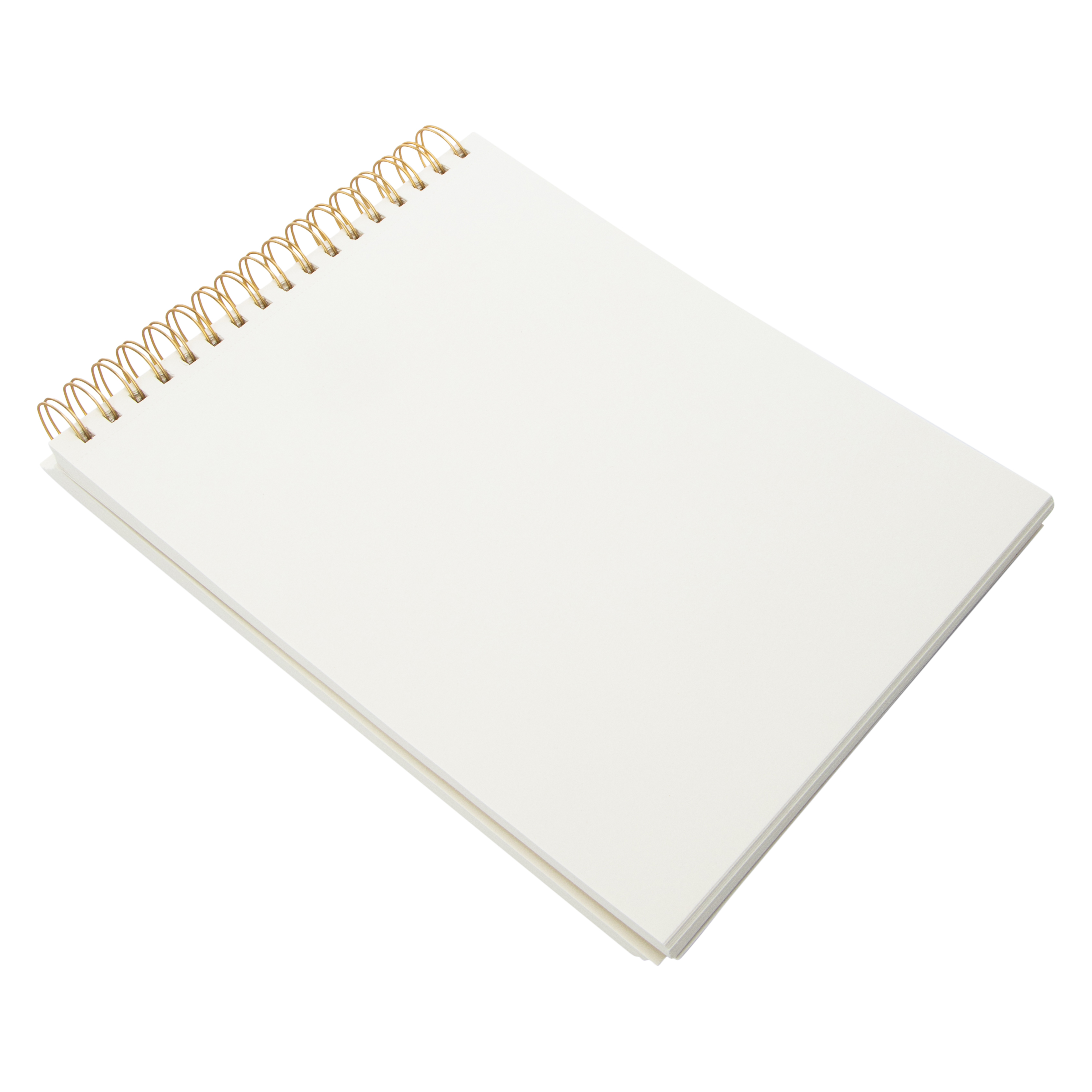 Nature Printed Twin Wire Sketchbook 9in x 11in