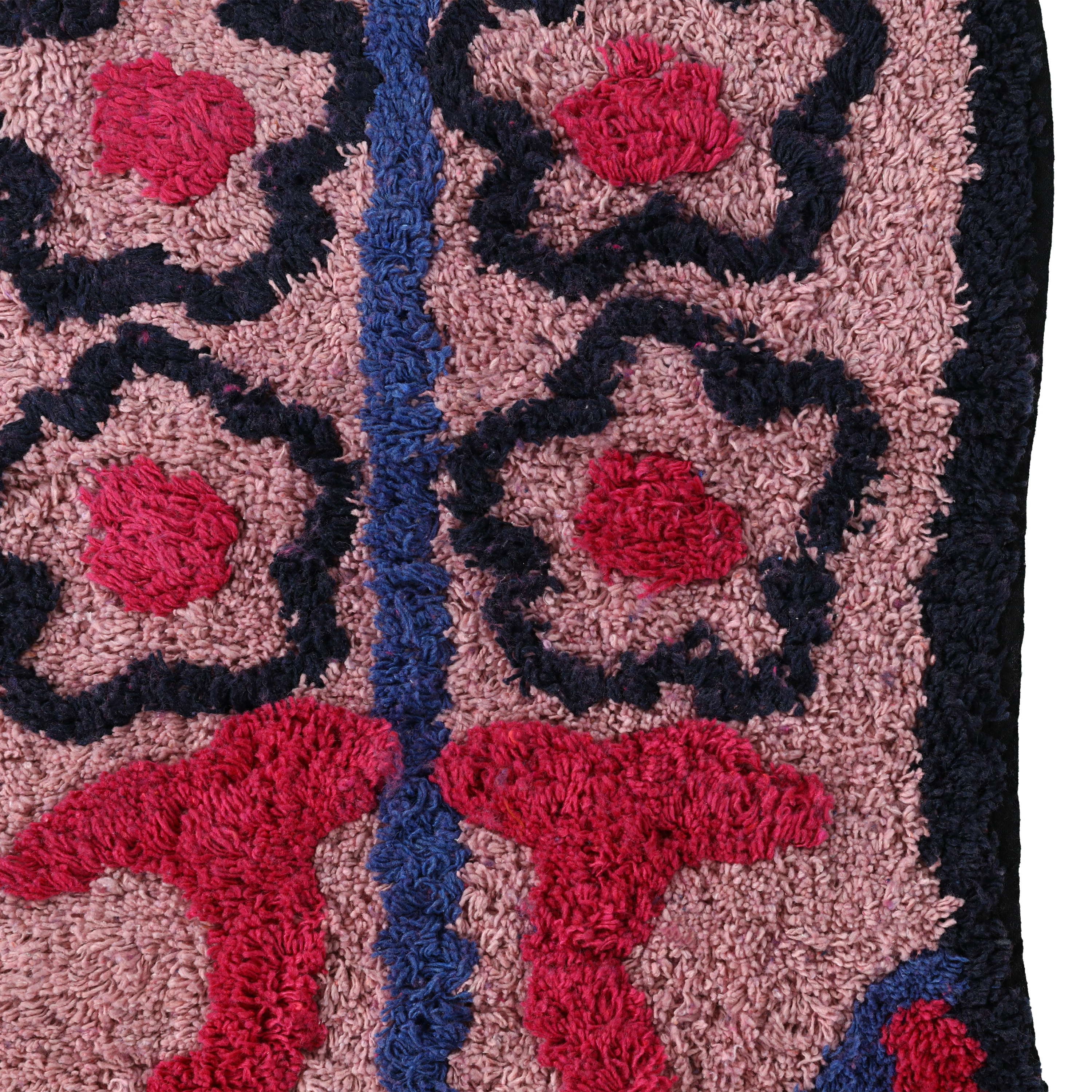 Boot Shaped Rug 29in x 33in