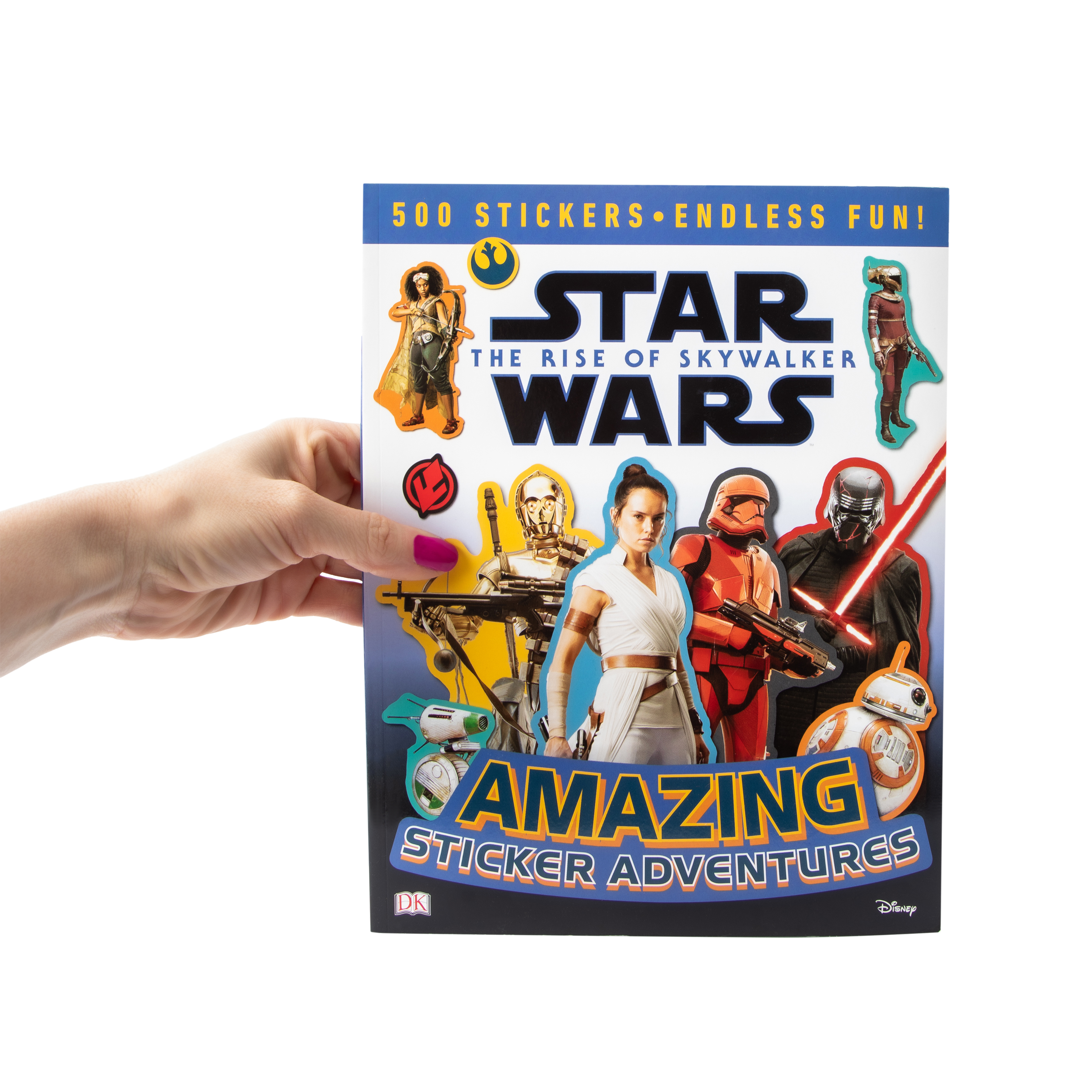 Star Wars: The Rise Of Skywalker Amazing Sticker Adventures Book