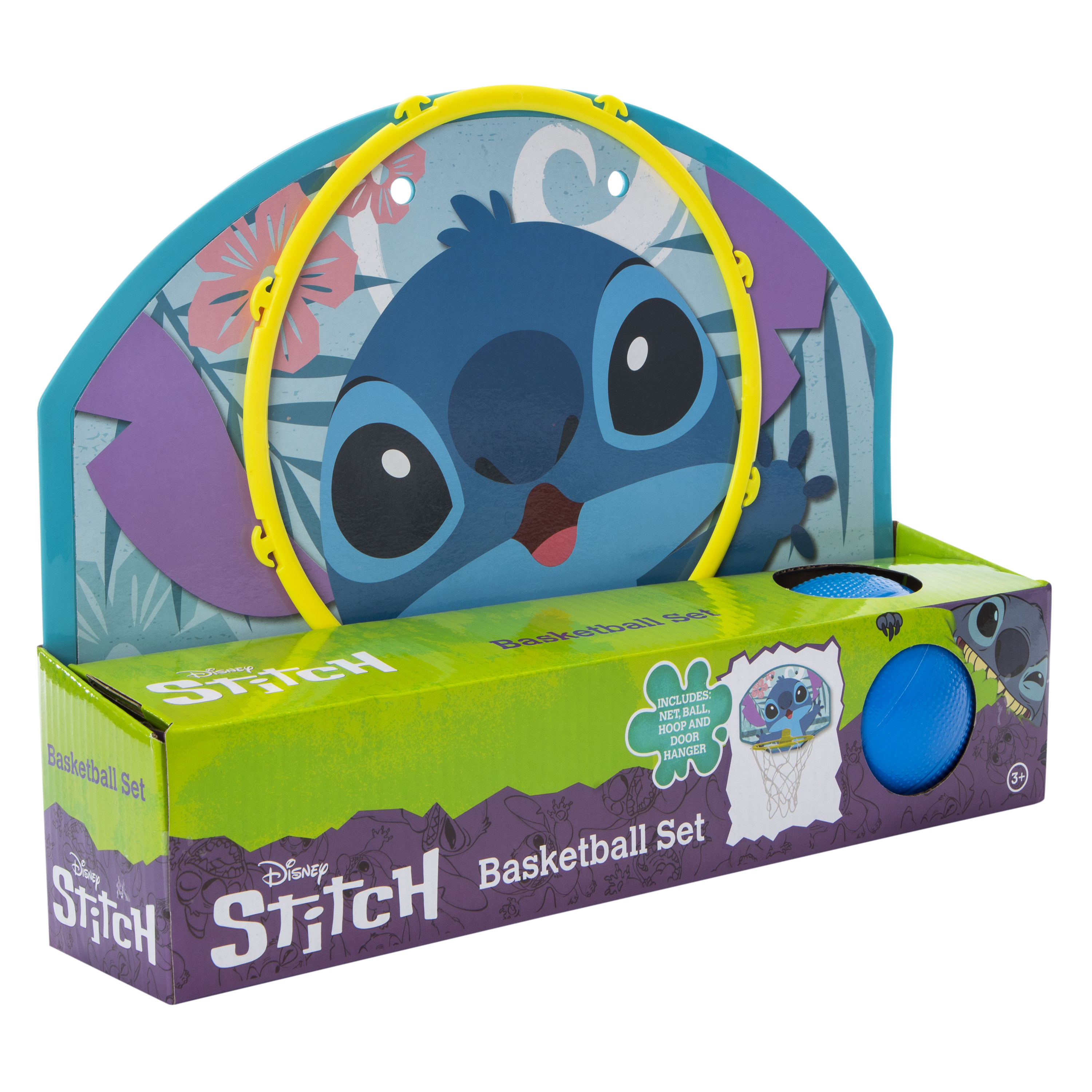 Disney Stitch Basketball Set