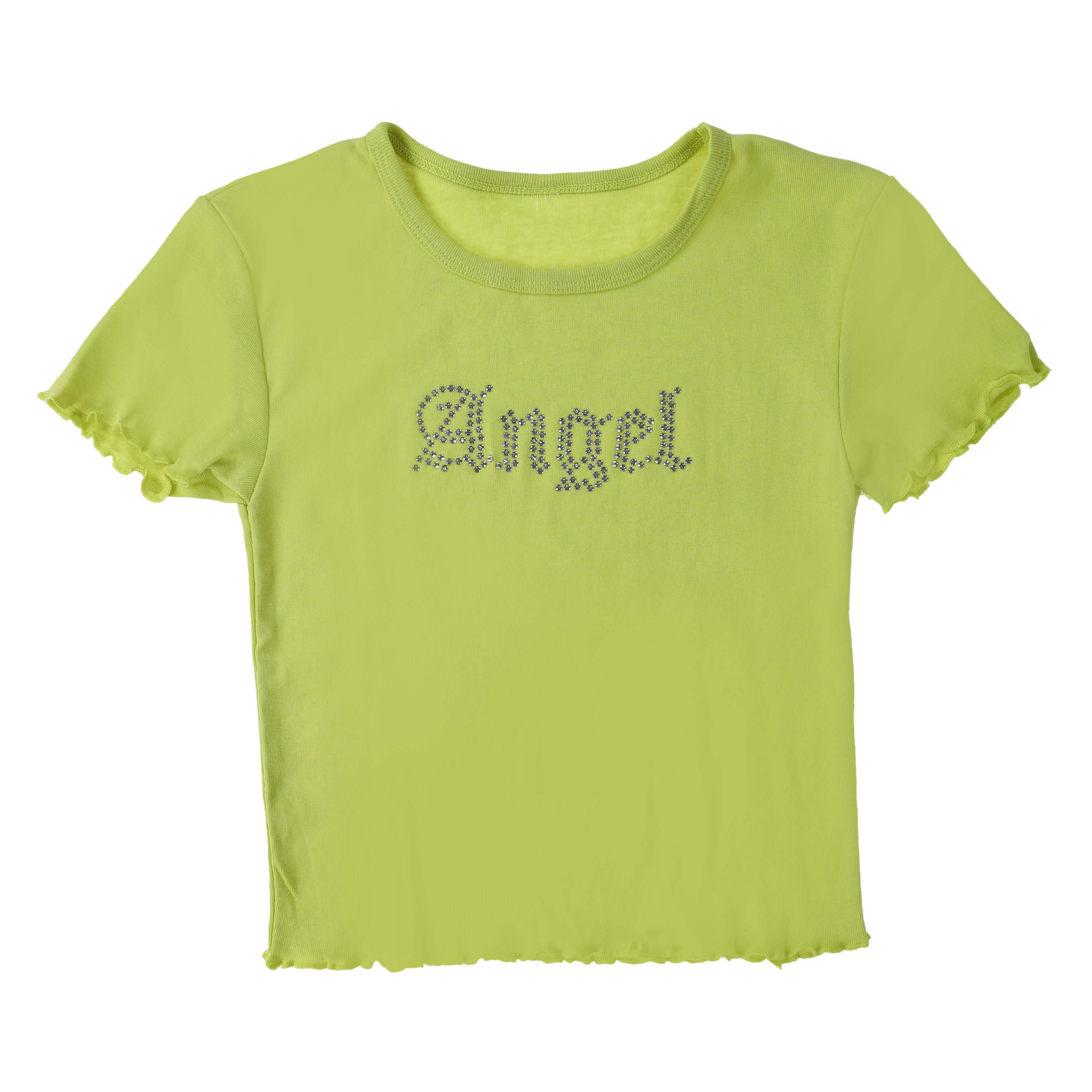 【KIMYO】GUARDIAN ANGEL CROPPED TEE IN MULTICOLOR GUARDIAN ANGEL CROPPED TEE IN MULTICOLOR : KIMYO