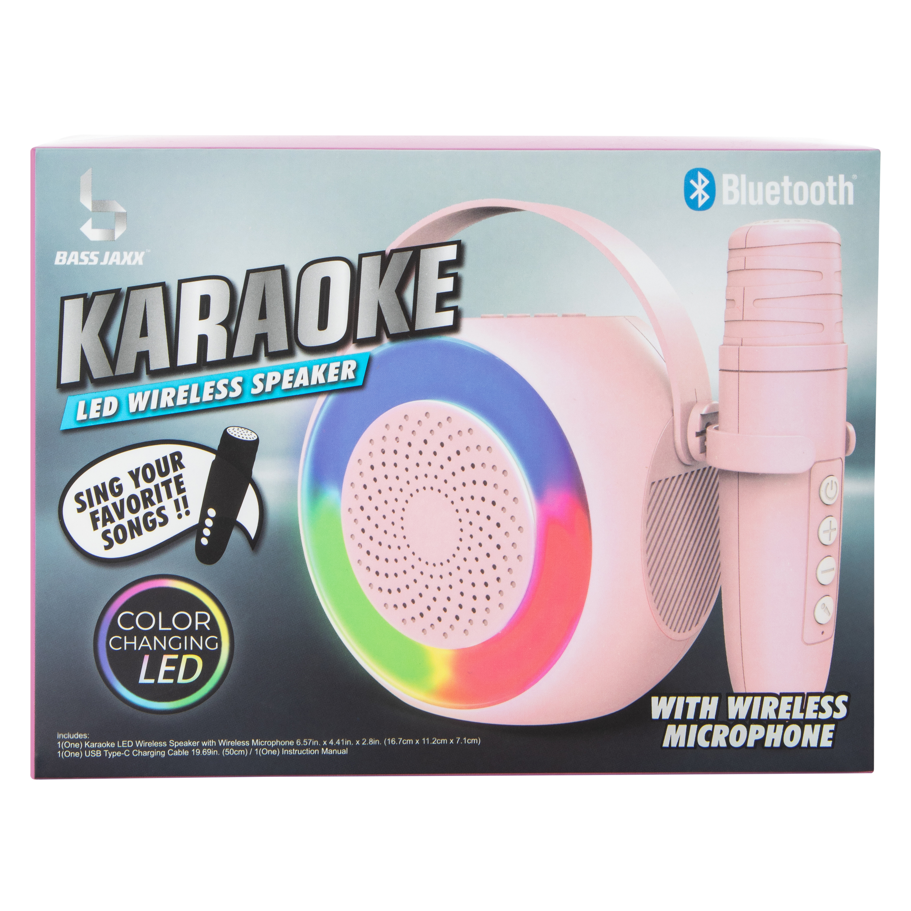 Five Below Sing wireless bluetooth karaoke microphone with