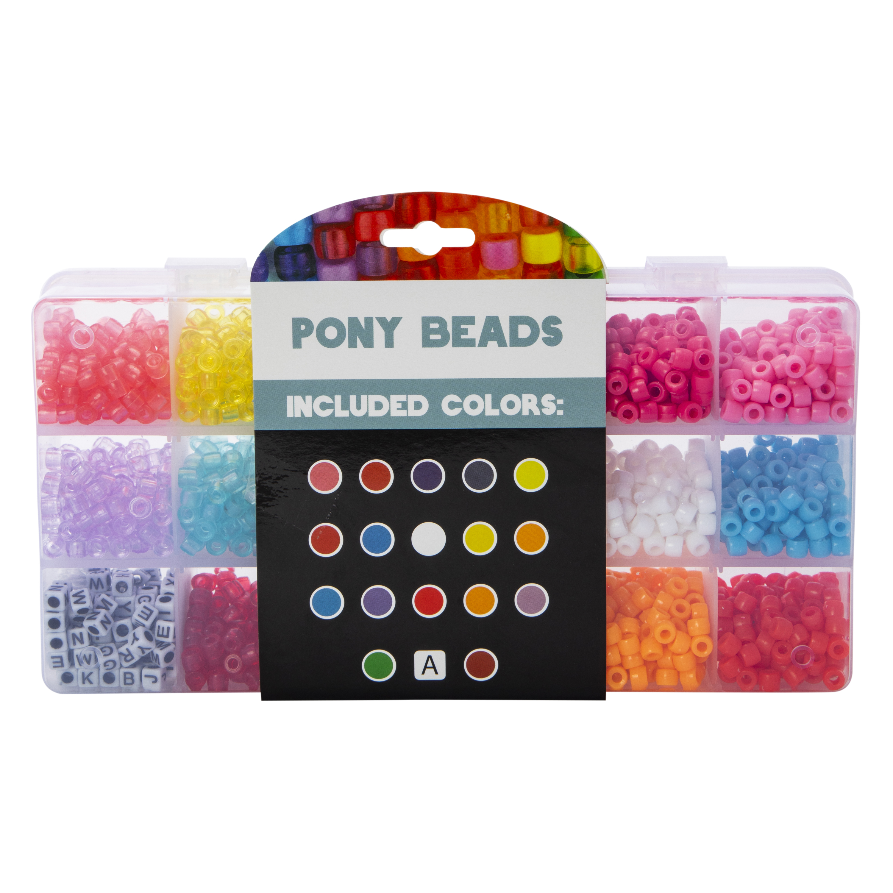 Pony Beads Set 2750-Count