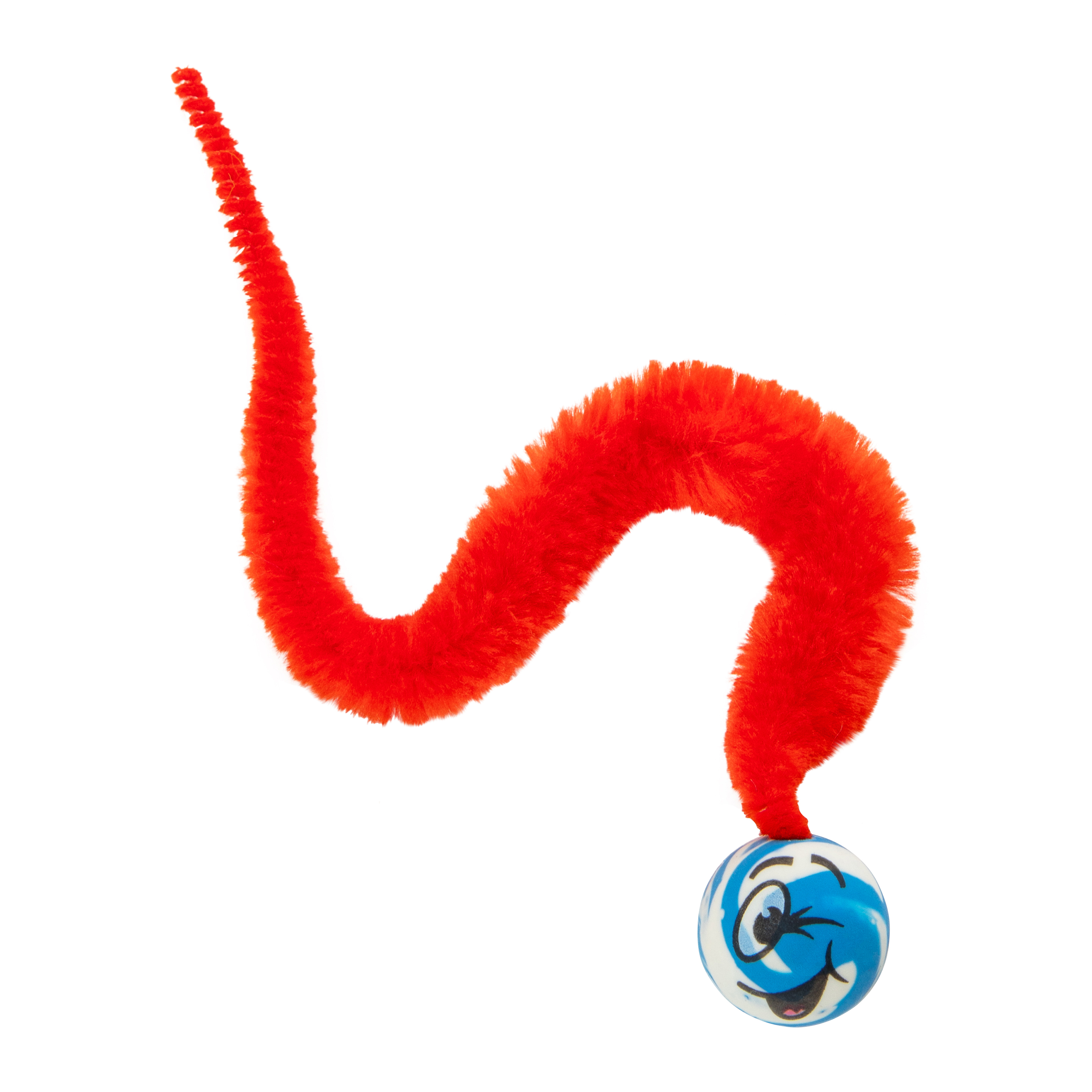 Whacky Wriggler Bouncy Ball With A Tail