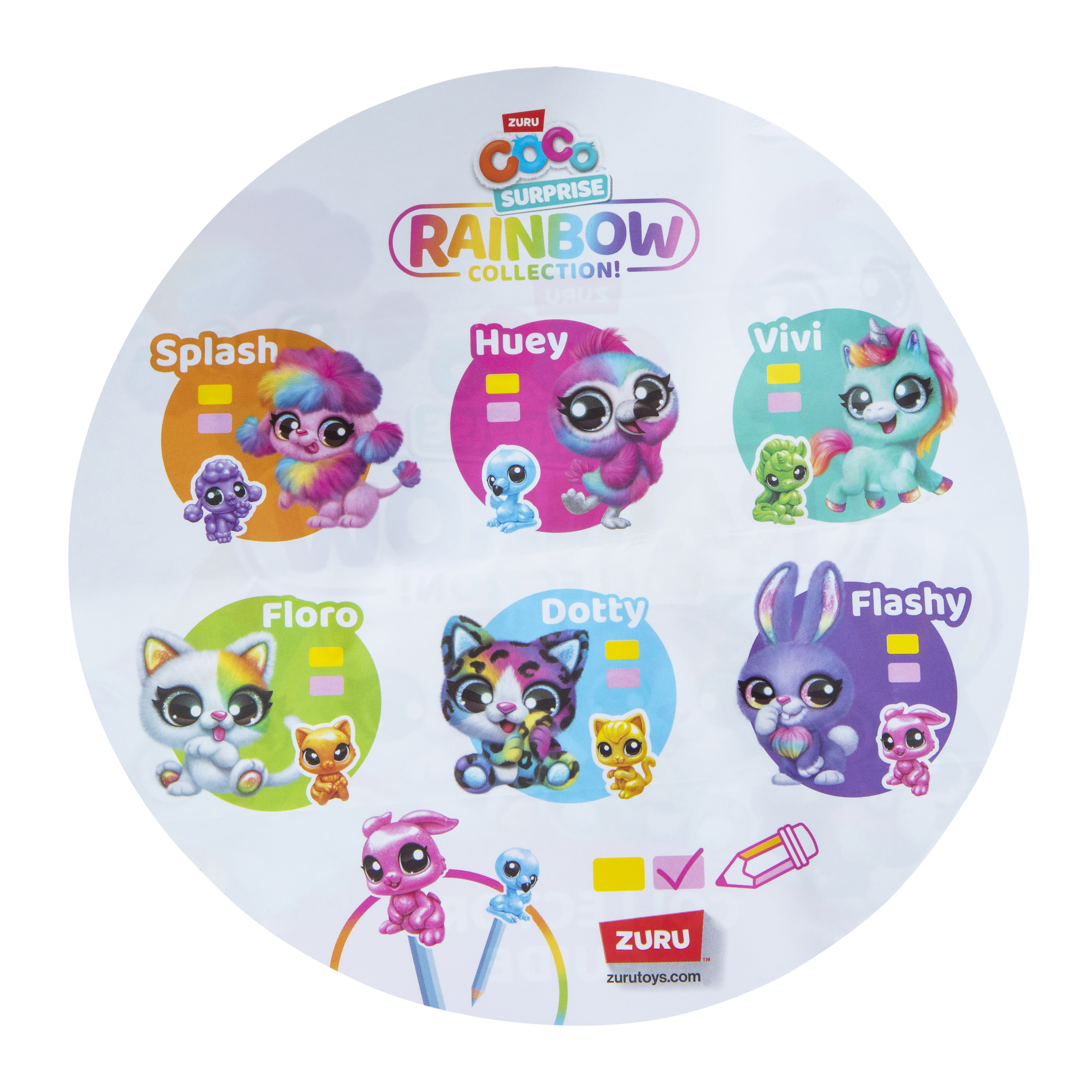 Coco Surprise™ Cone Rainbow Plush Toy