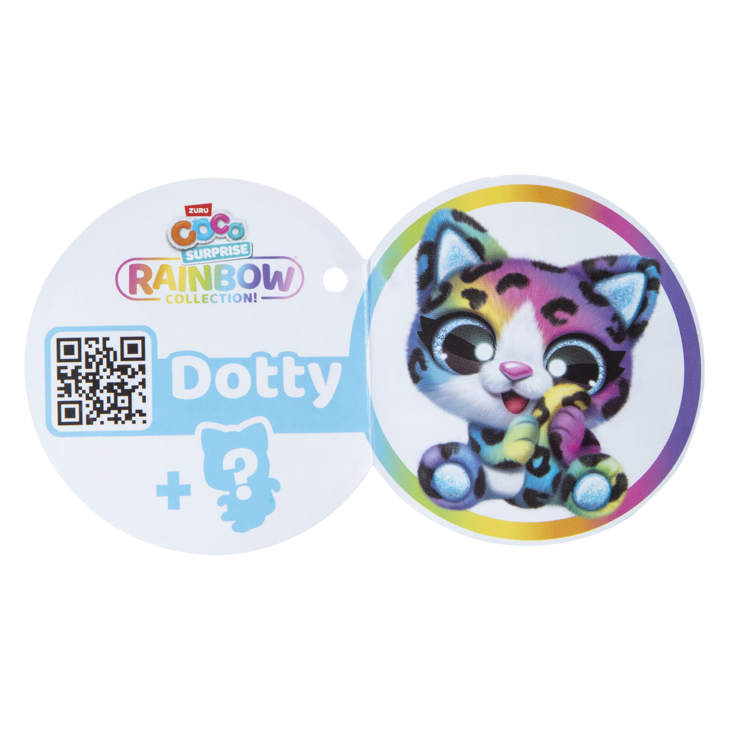 Coco Surprise™ Cone Rainbow Plush Toy