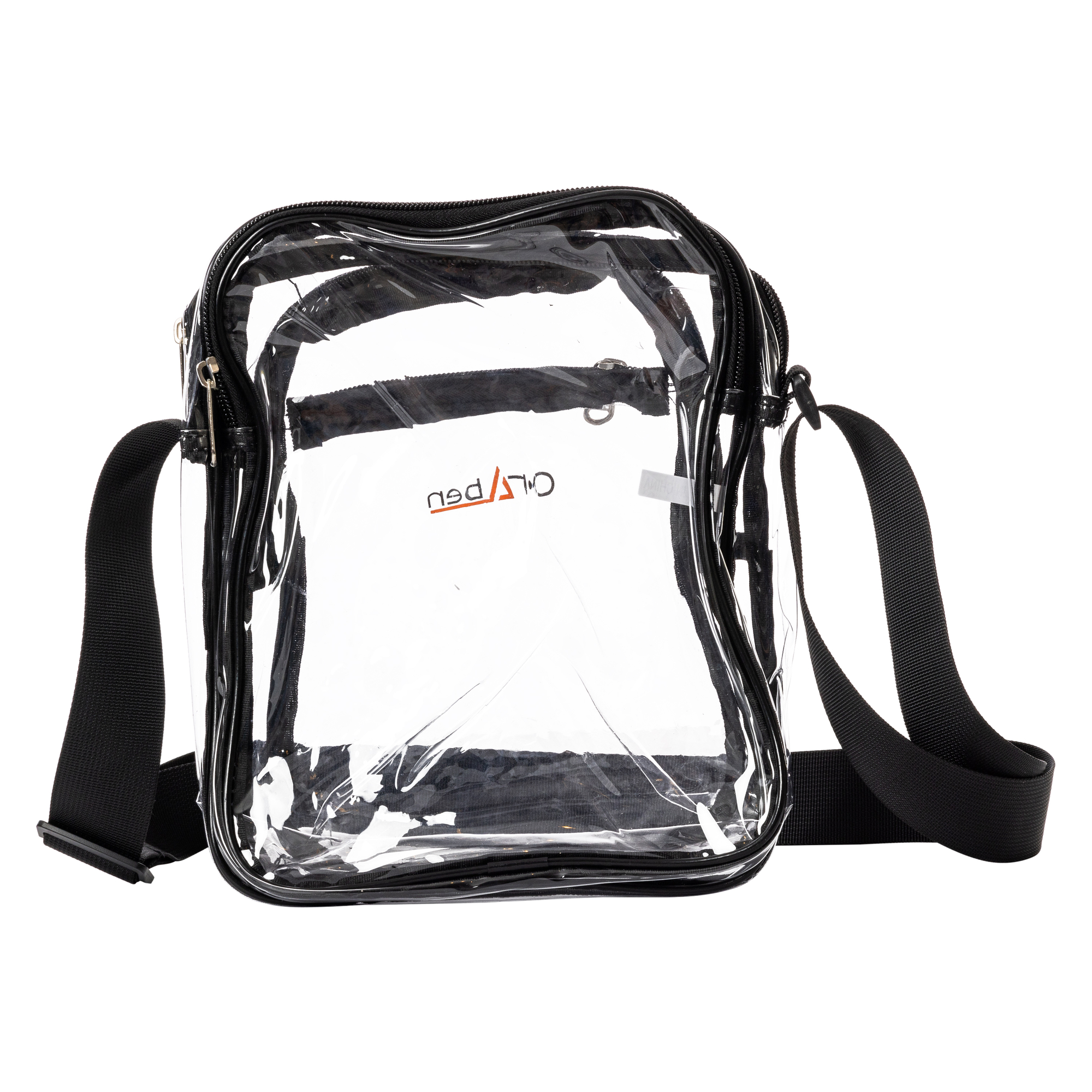 Clear Crossbody Satchel 10in x 8.6in Five Below