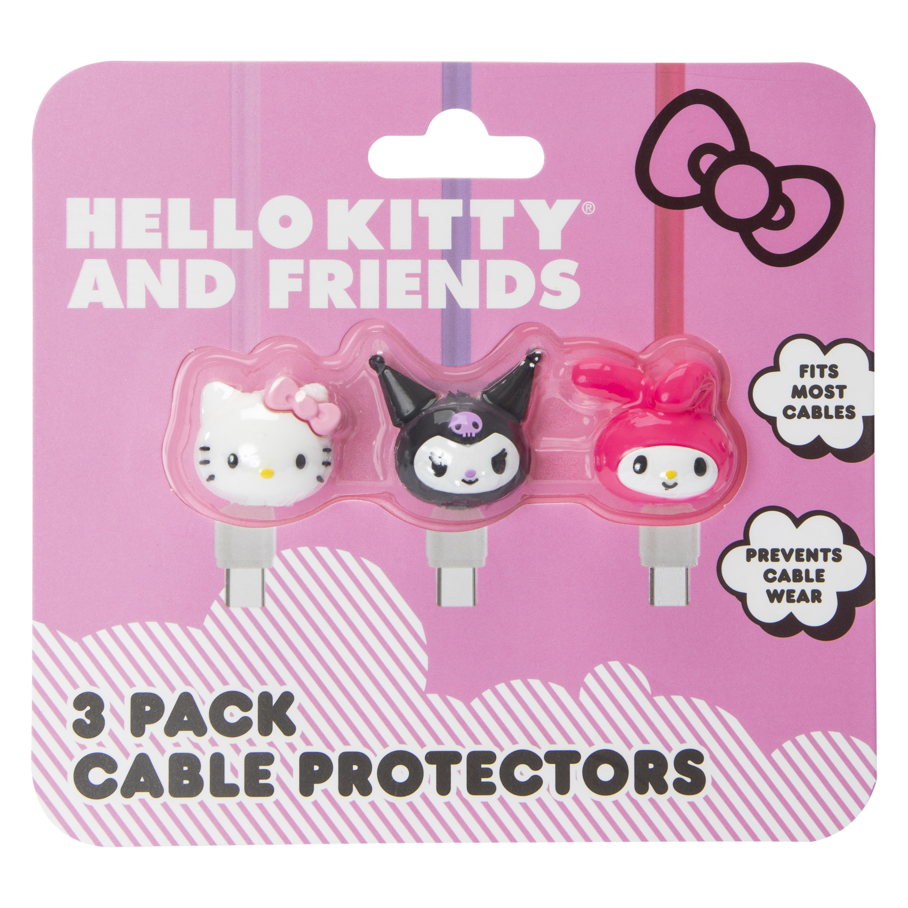 Hello Kitty And Friends® Cable Protectors  3-Count
