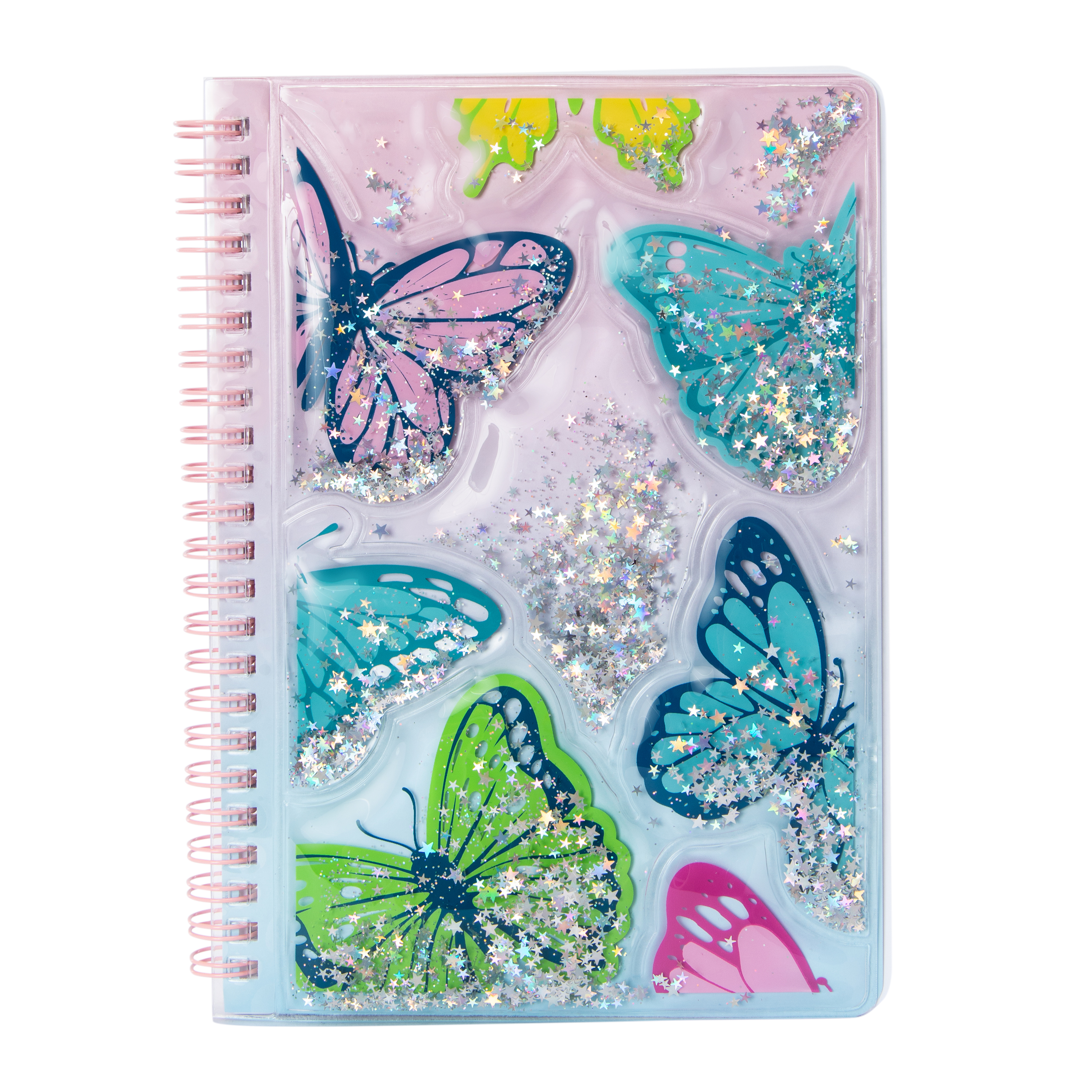 Glitter Flowing Journal 80-Sheets