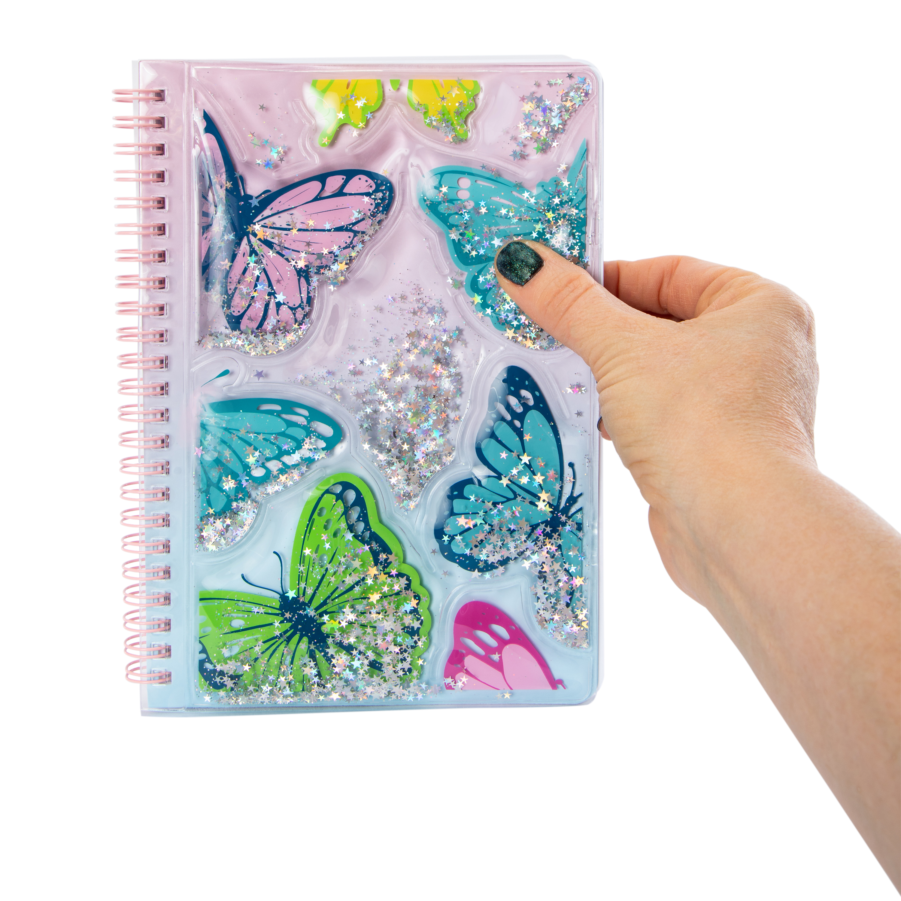 Glitter Flowing Journal 80-Sheets