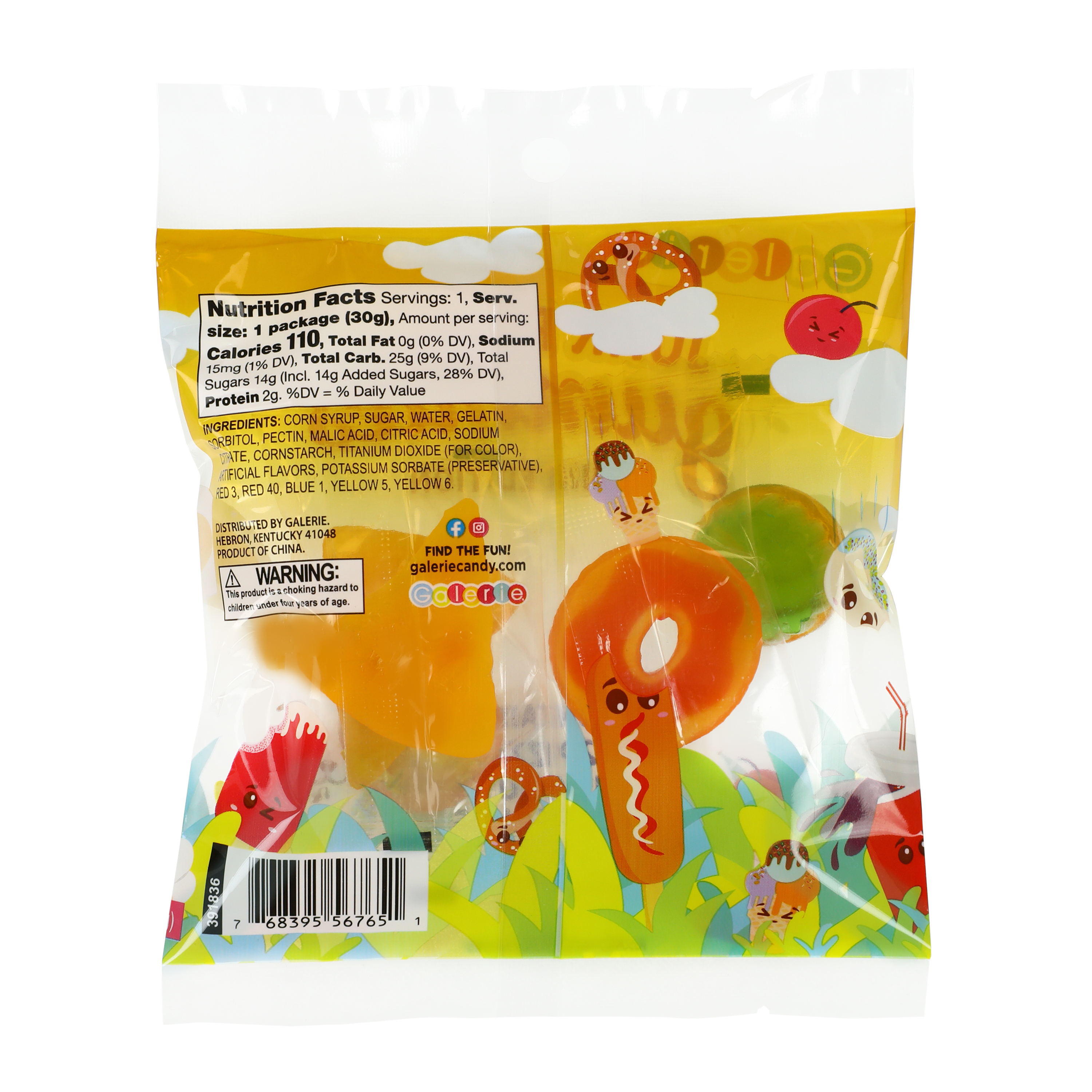 Junk Food Gummies Mini Edition 5-Count