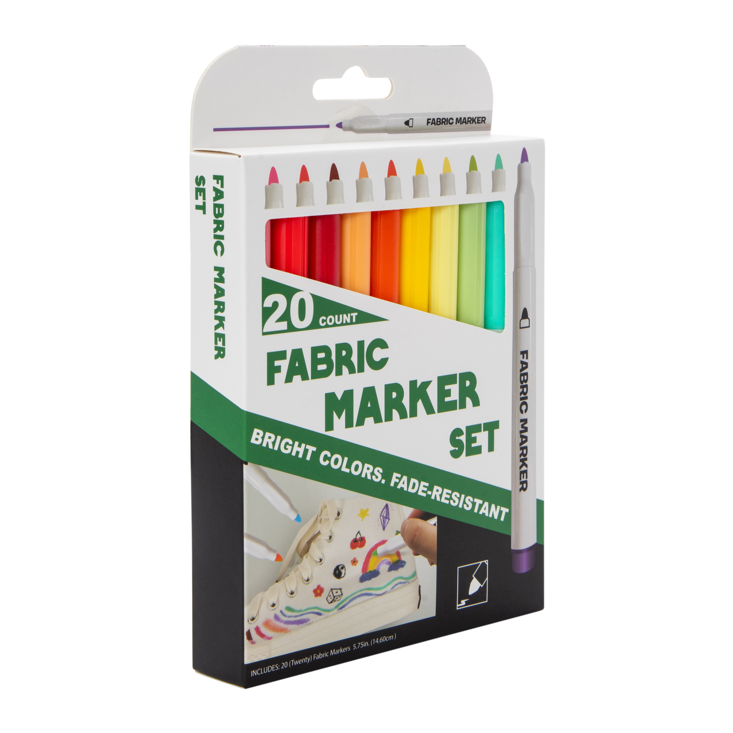 Fabric Marker Set 20-Count