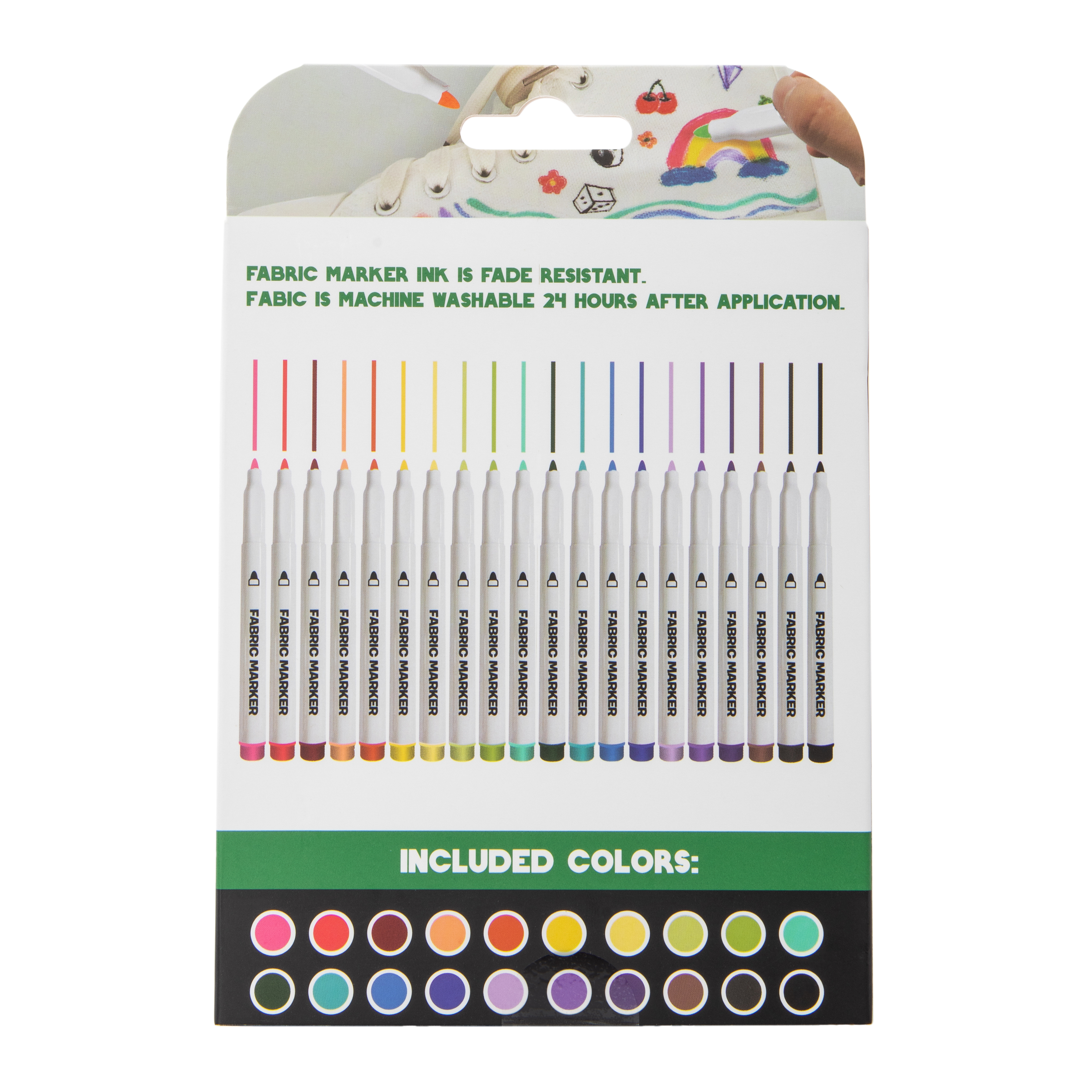 Fabric Marker Set 20-Count