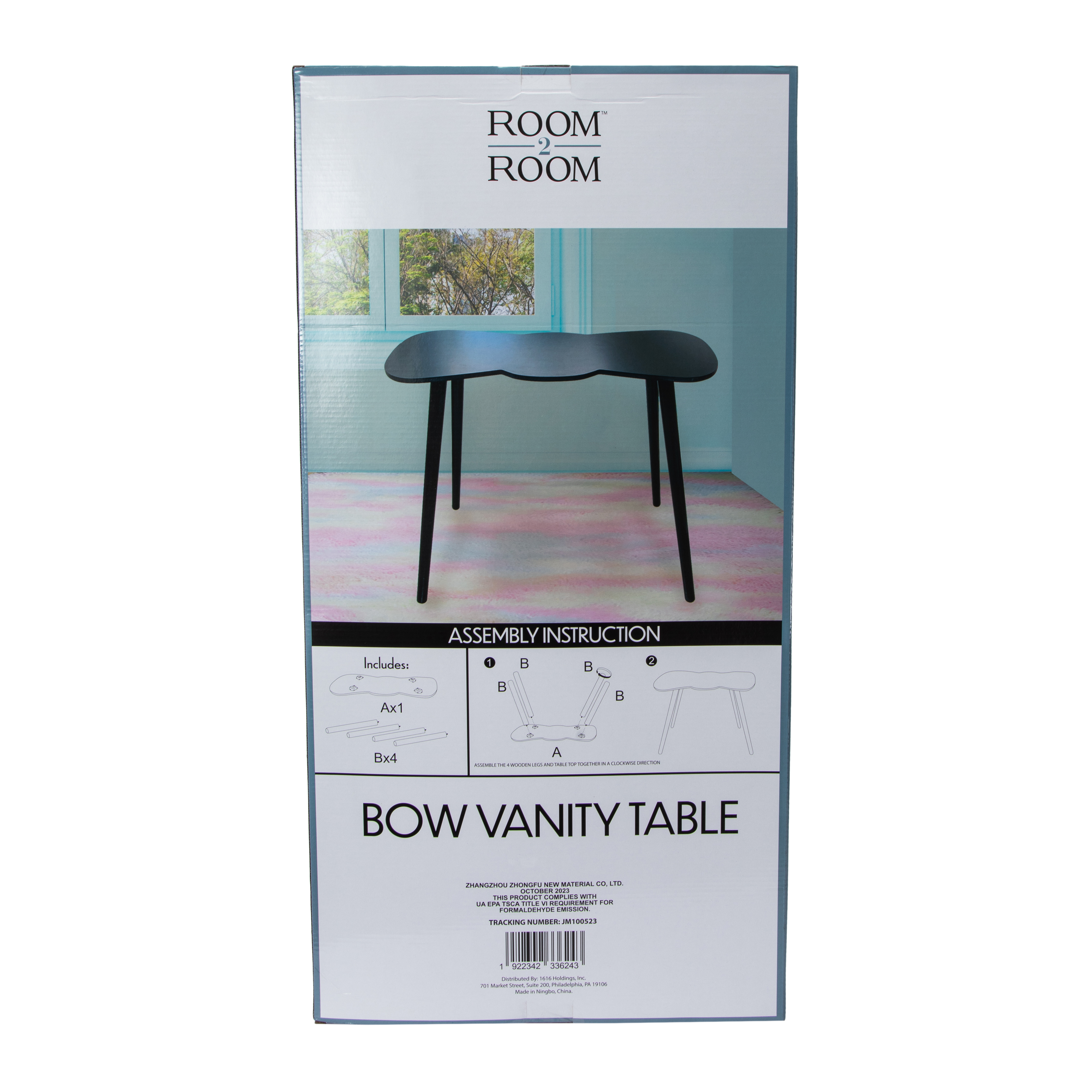 Bow Vanity Table 31.5in x 15.75in